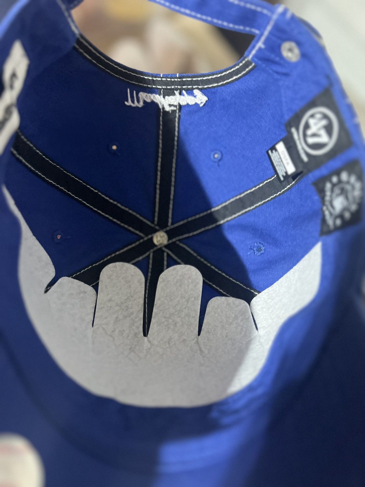 Madhappy × New York Yankees Madhappy LA Dodgers blue baseball cap Size ONE SIZE - 4 Thumbnail
