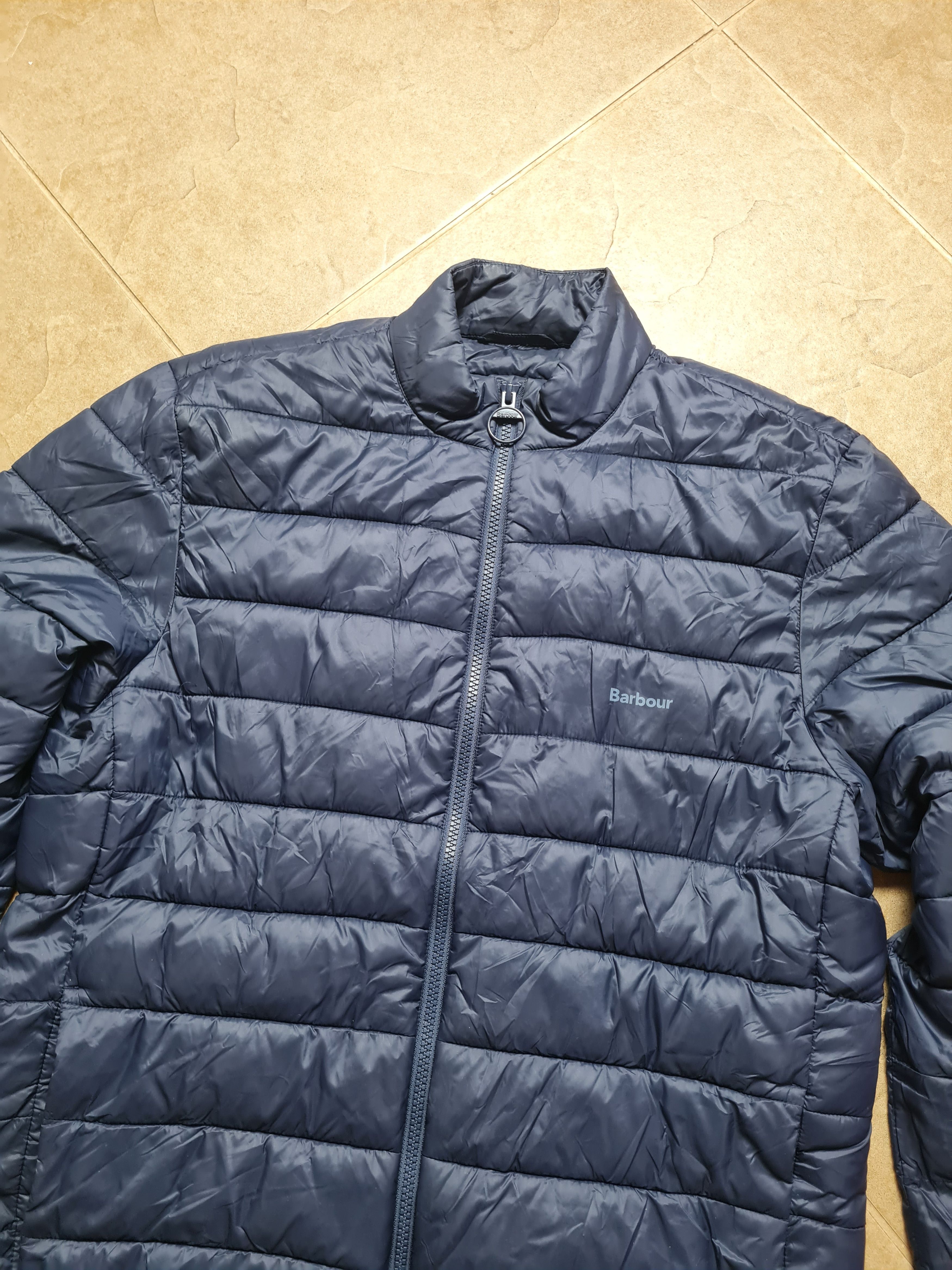 Barbour Jackets Navy Blue Barbour Full Zip Puffer Fibtre down Coat Size US M / EU 48-50 / 2 - 3 Thumbnail