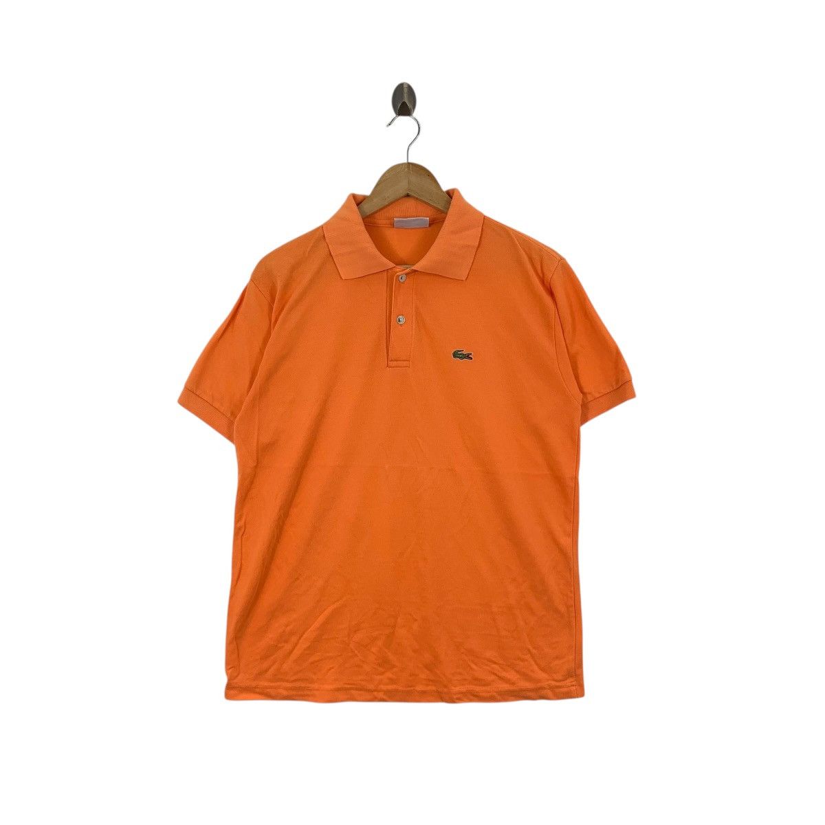 Lacoste Vintage CHEMISE LACOSTE Made In France Embossed Logo Polo Size US L / EU 52-54 / 3 - 1 Thumbnail