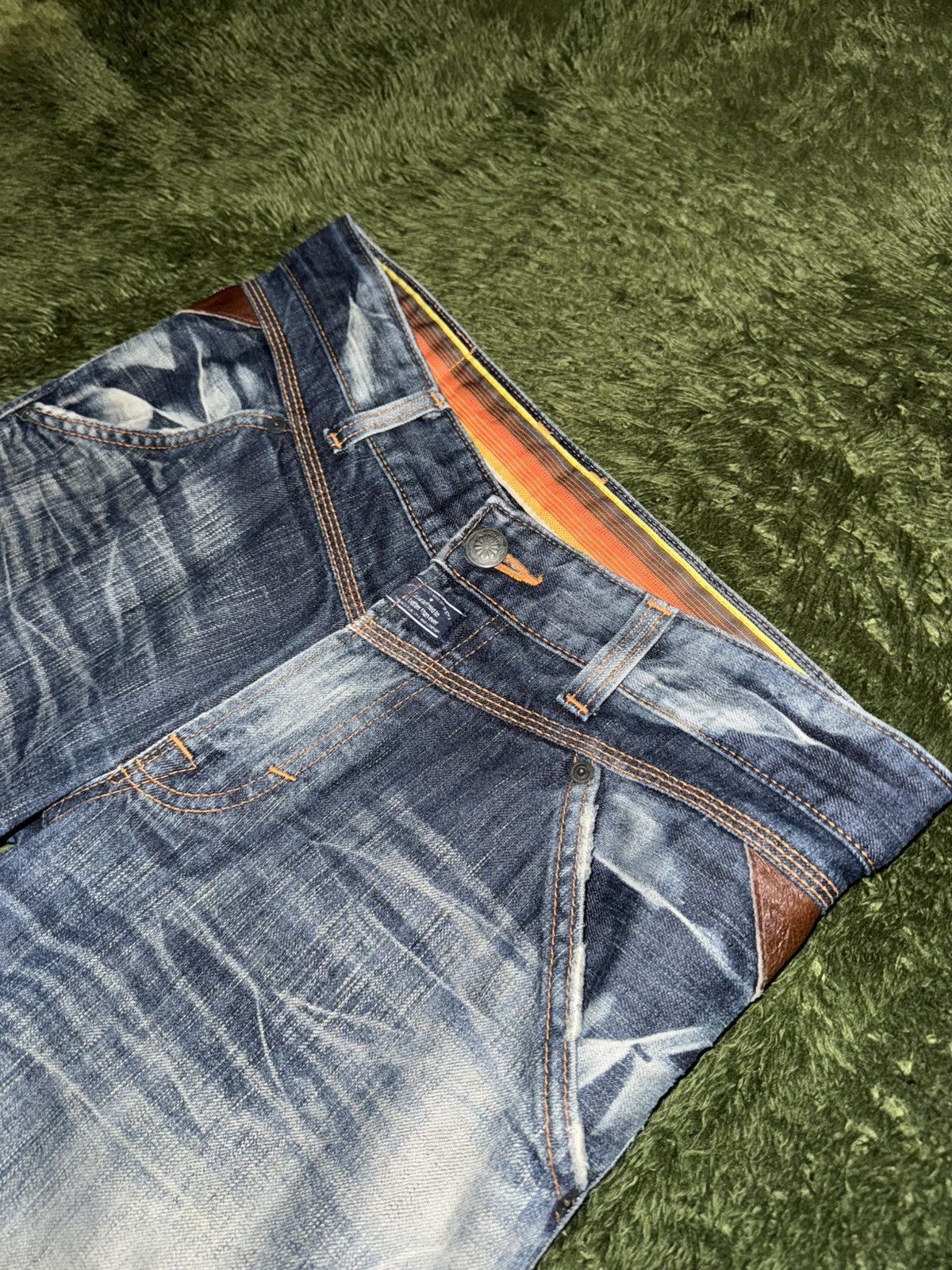 Edwin [32] EDWIN MADE IN JAPAN Zip Pocket Denim Pants Size US 32 / EU 48 - 2 Thumbnail