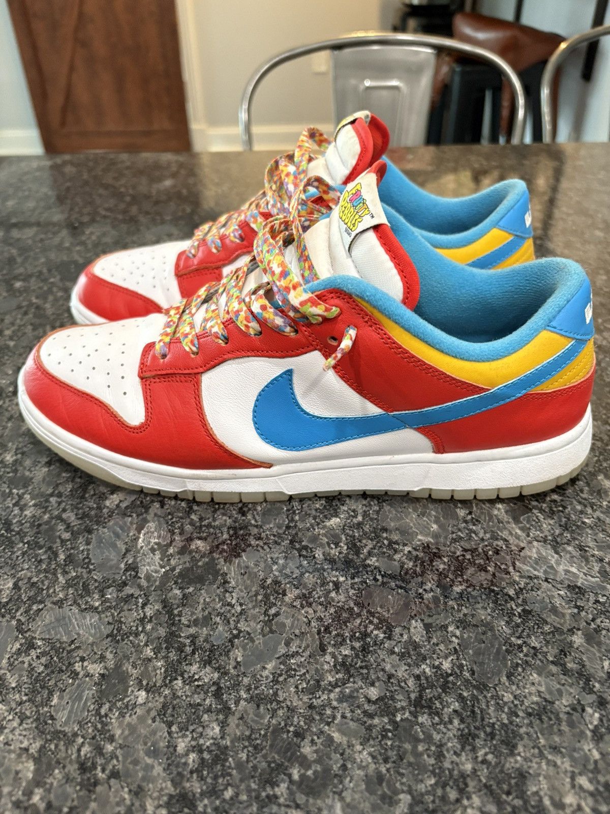 Nike Dunk Low Fruity Pebbles Size US 10 / EU 43 - 2 Thumbnail