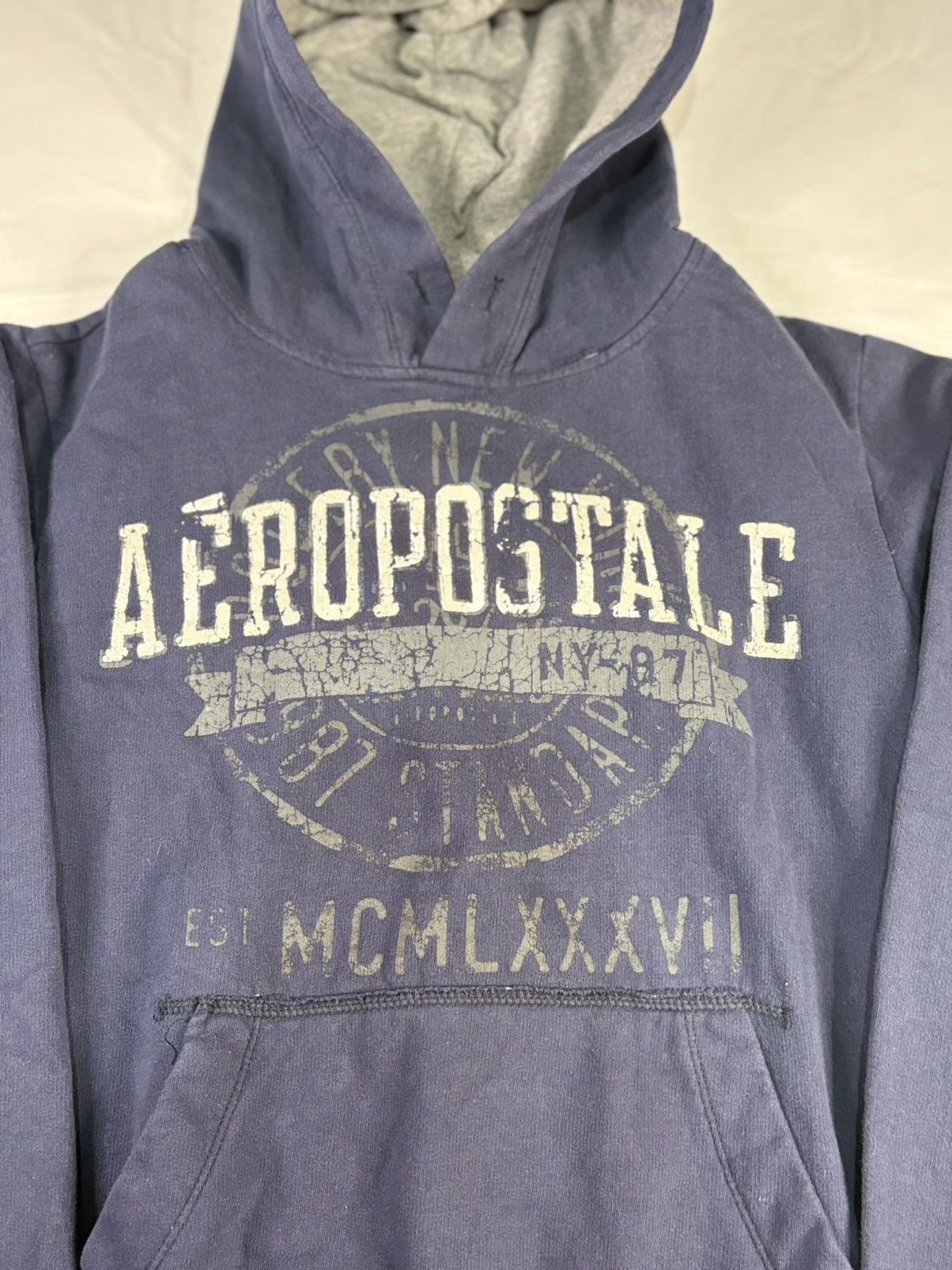 Aeropostale y2k Aeropostale Distressed Pullover Hoodie | $20 Size US M / EU 48-50 / 2 - 3 Thumbnail