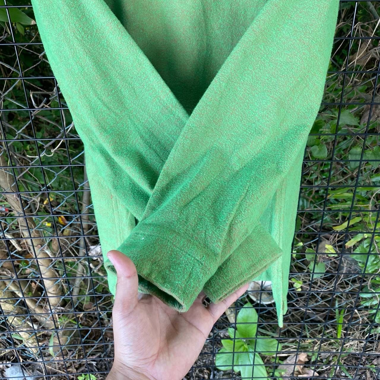 Issey Miyake Vintage Issey Miyake Men Green Colour Size US L / EU 52-54 / 3 - 10 Thumbnail