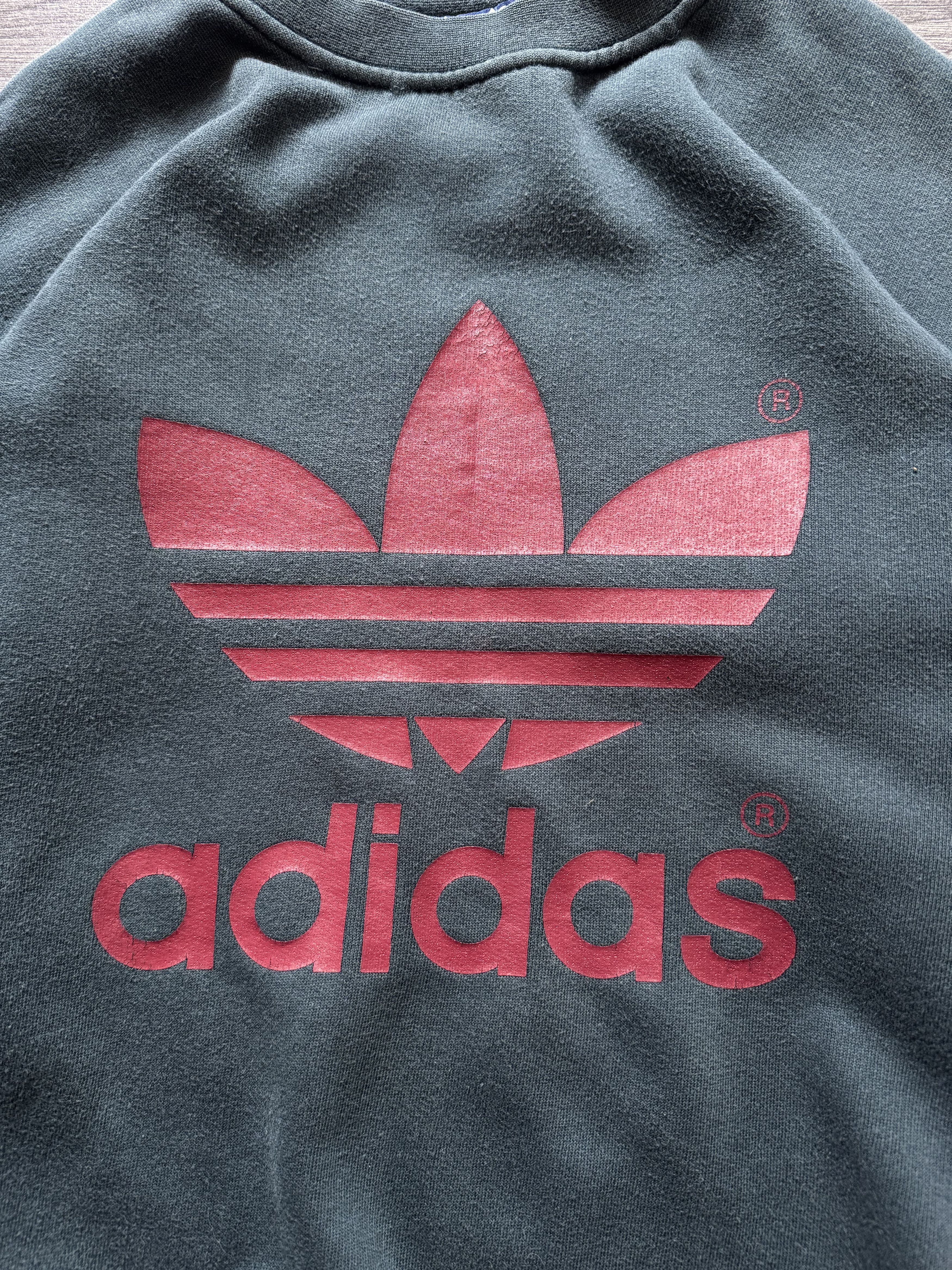 Adidas Vintage Adidas big logo boxy sweatshirt 90’s Size US M / EU 48-50 / 2 - 5 Thumbnail