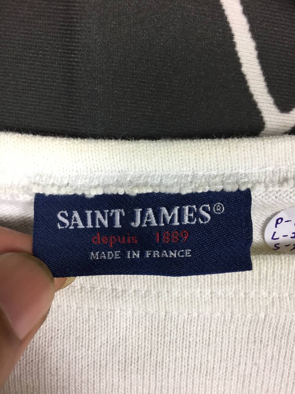 Saint James Vtg Saint James Depuis 1889 Made In France Longsleeve Tee Size US S / EU 44-46 / 1 - 10 Thumbnail