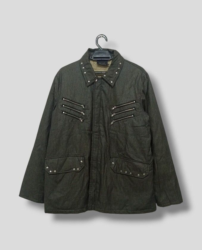 If Six Was Nine × Japanese Brand A04 Badger Multipocket Punk Bondage Jacket Size US L / EU 52-54 / 3 - 1 Thumbnail