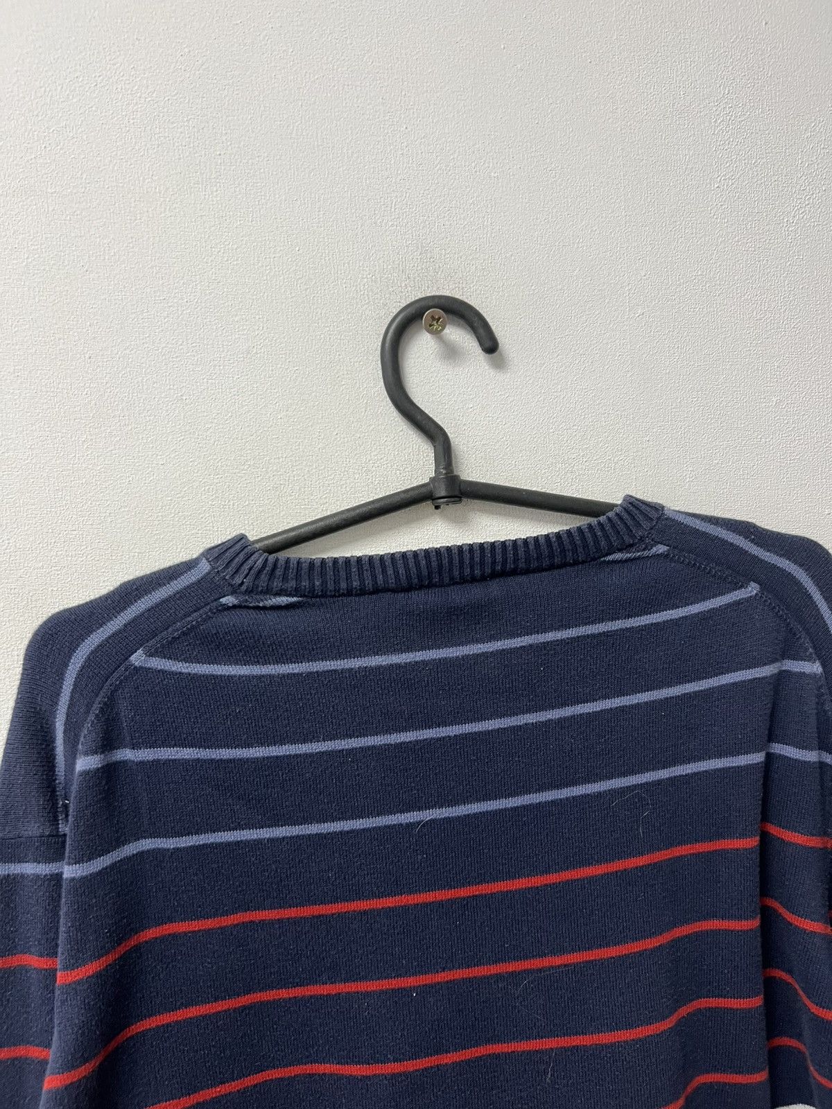 Yves Saint Laurent Vintage YSL Yves Saint Laurent Stripped Sweatshirt Size US M / EU 48-50 / 2 - 11 Thumbnail