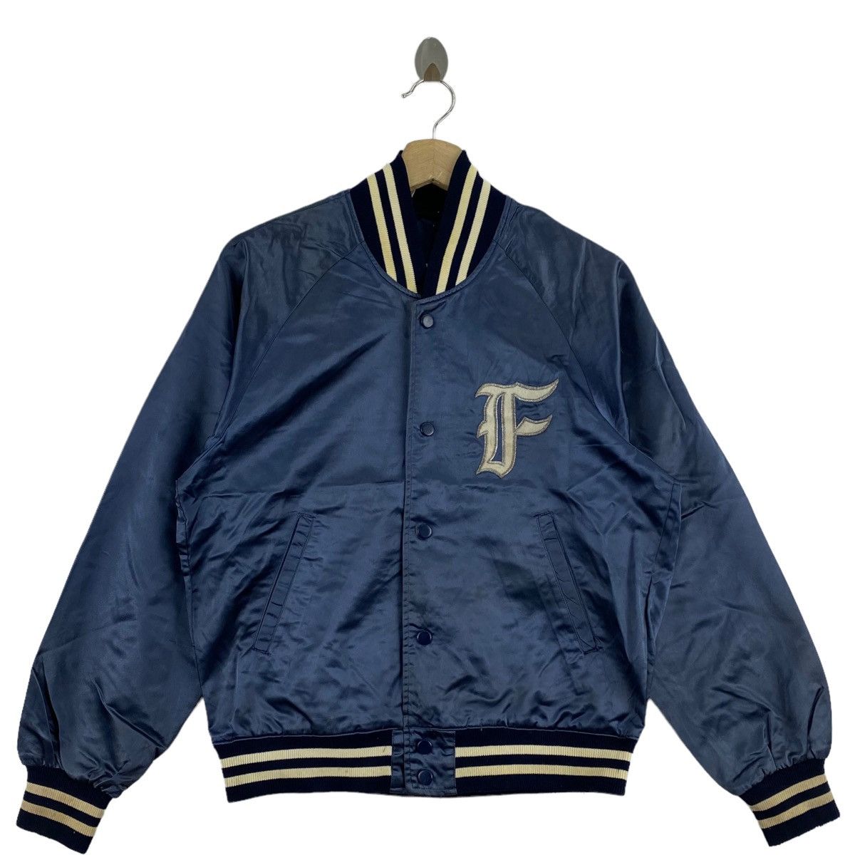 Japanese Brand VAILO SPORTSWEAR Baseball Japan F Blue Coach Jacket Size US M / EU 48-50 / 2 - 1 Thumbnail