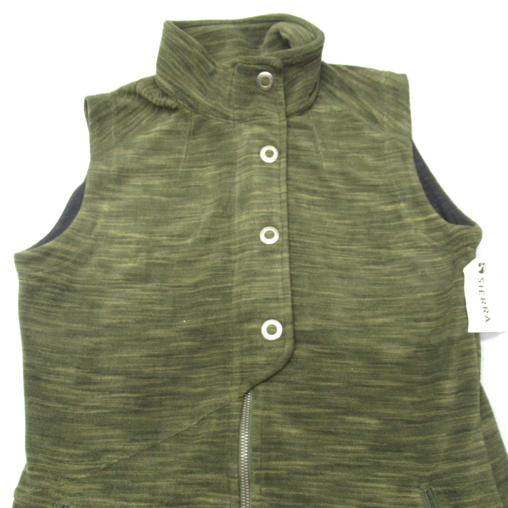 ExOfficio Exofficio Vest Womens Small Green Zip Pockets Full Zip Fleece NEW Calluna Breathable Sleeveless Mid-Length Casual Outdoor Spring Winter Fall Womens Size S / US 4 / IT 40 - 6 Thumbnail