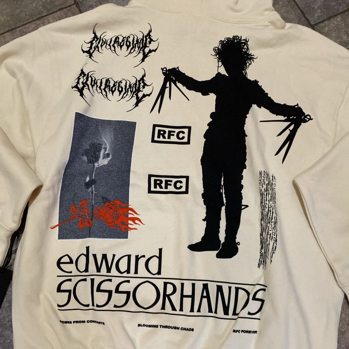 Civil Regime Edward scissorhands civil regime collab hoodie sz large NWT! Size US L / EU 52-54 / 3 - 2 Thumbnail