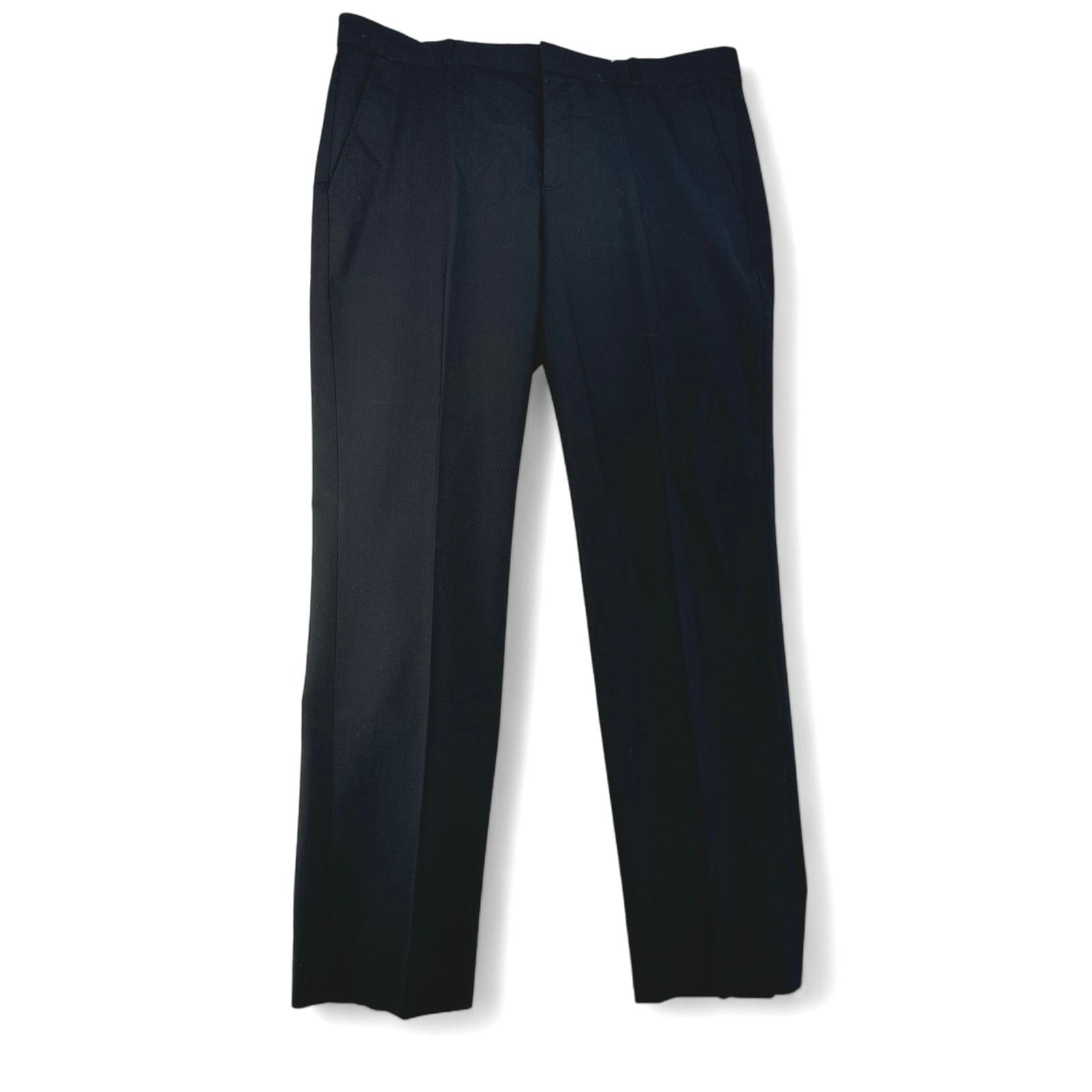 Banana Republic Banana Republic Black Ryan Wool Blend Pants Women sz 12 Size 34" / US 12 / IT 48 - 1 Thumbnail