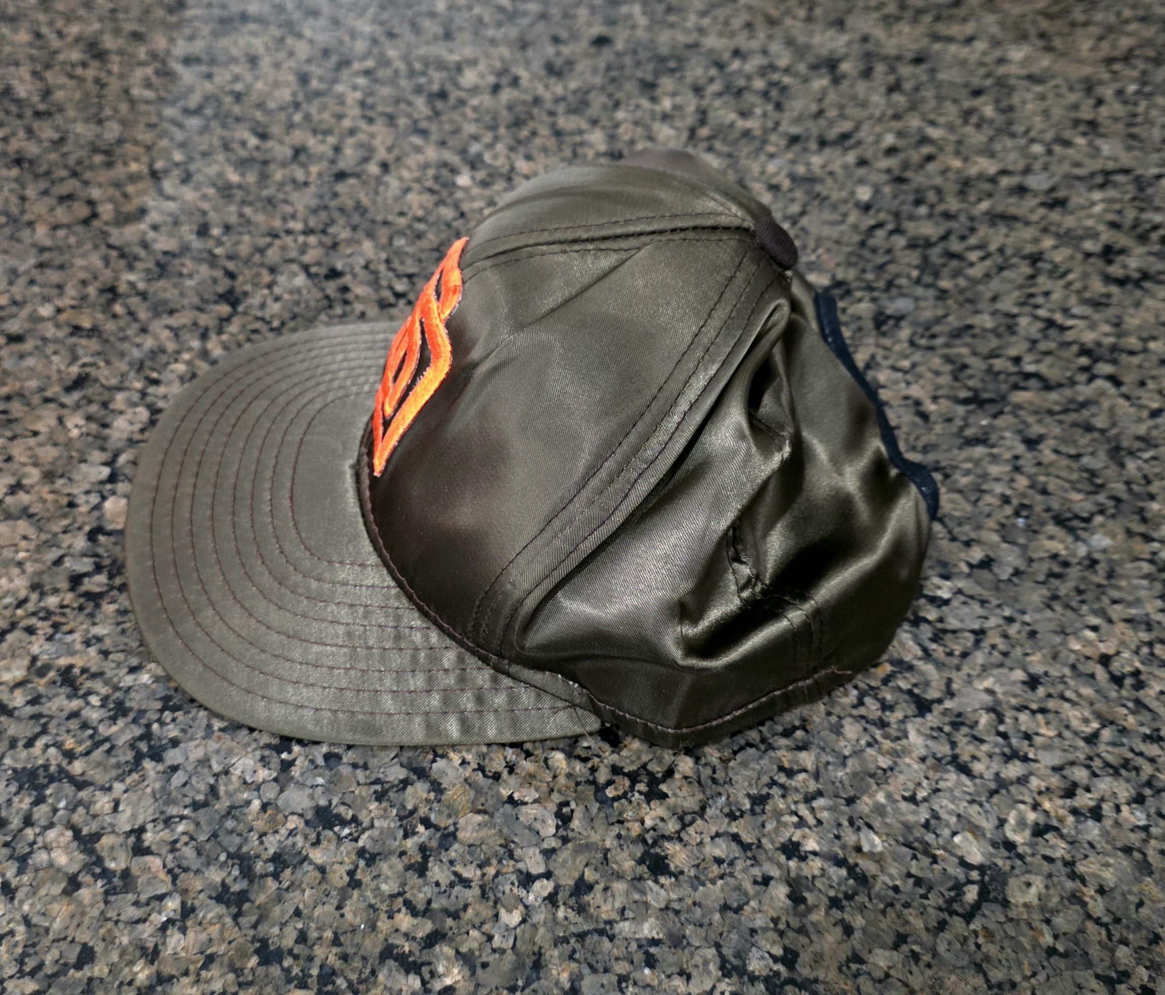 Other Vintage Supersatin Brown Orange San Diego Padres Satin Snap Size ONE SIZE - 2 Thumbnail