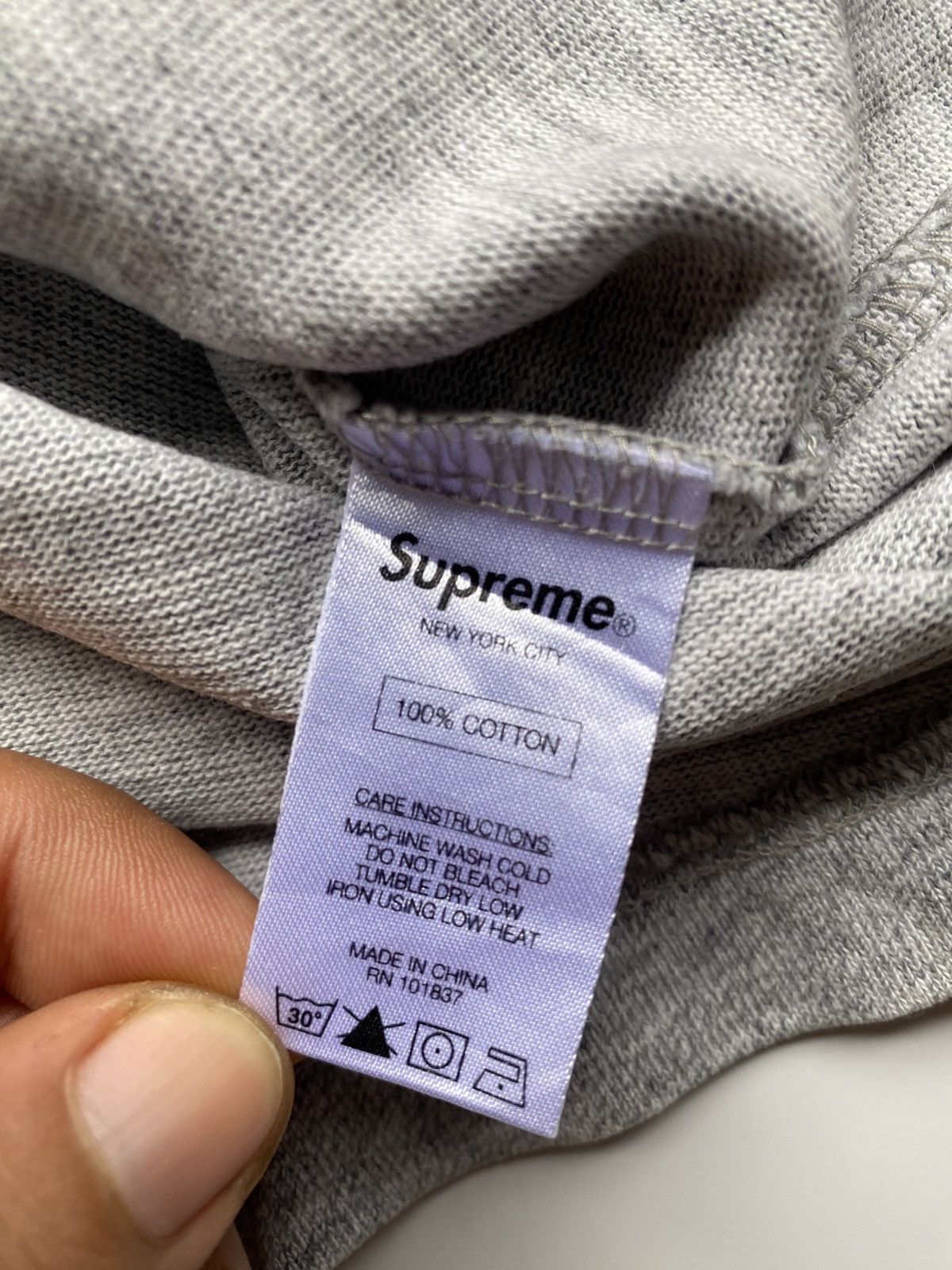 Supreme Supreme Pocket Tee Blue Box Logo Size US S / EU 44-46 / 1 - 5 Thumbnail
