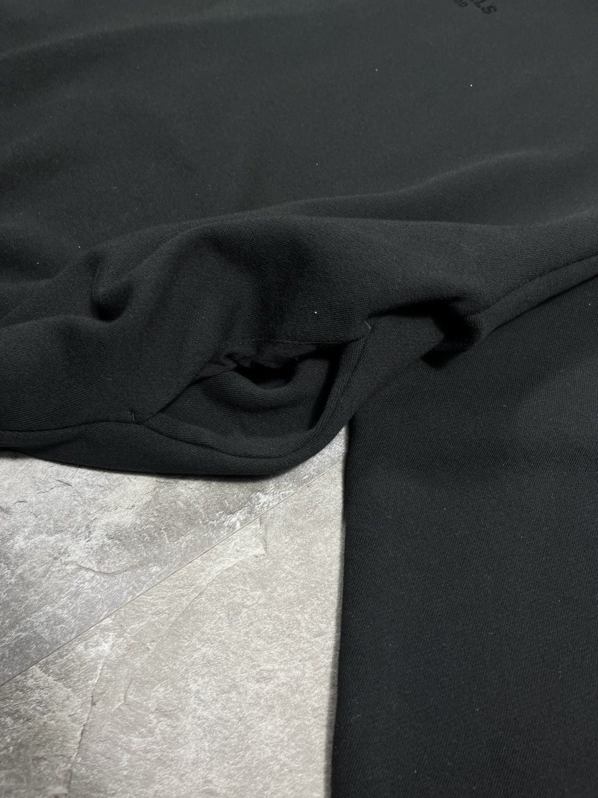 Essentials Essentials Fear Of God Boxy Hoodie Jet Black Y2k Size US M / EU 48-50 / 2 - 4 Thumbnail
