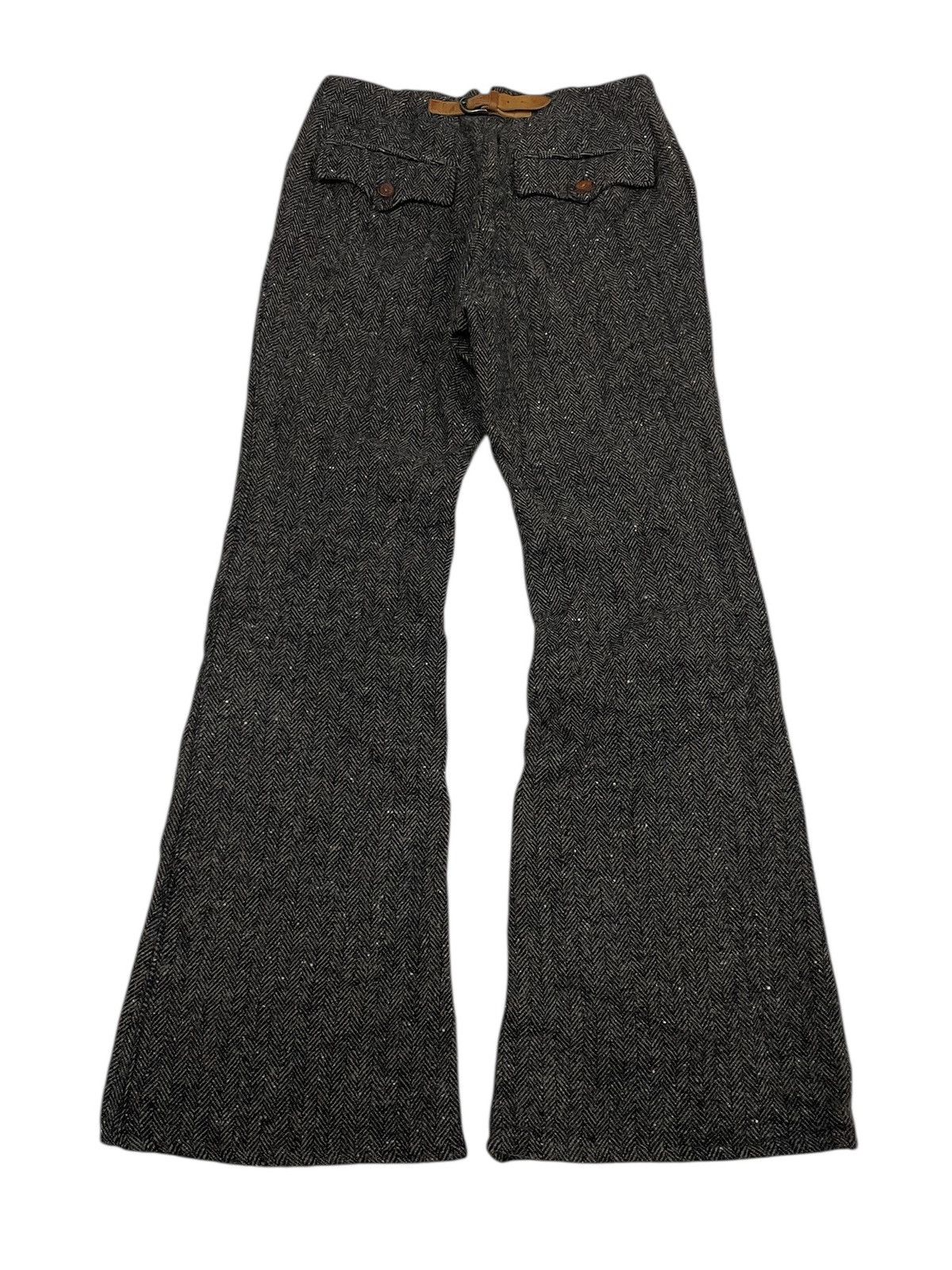14th Addiction Obelisk Japan Flare Wool Pants Size US 29 - 4 Thumbnail