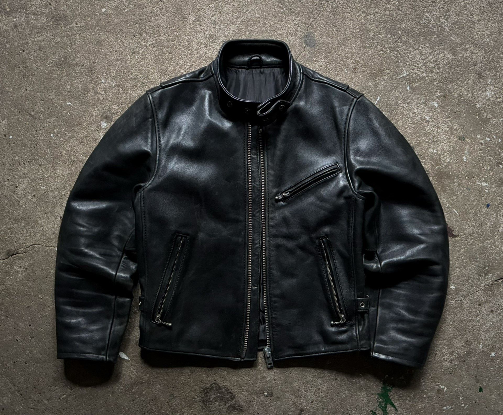 Vintage Vintage Harley Davidson 641 Leather Jacket Size US L / EU 52-54 / 3 - 1 Thumbnail