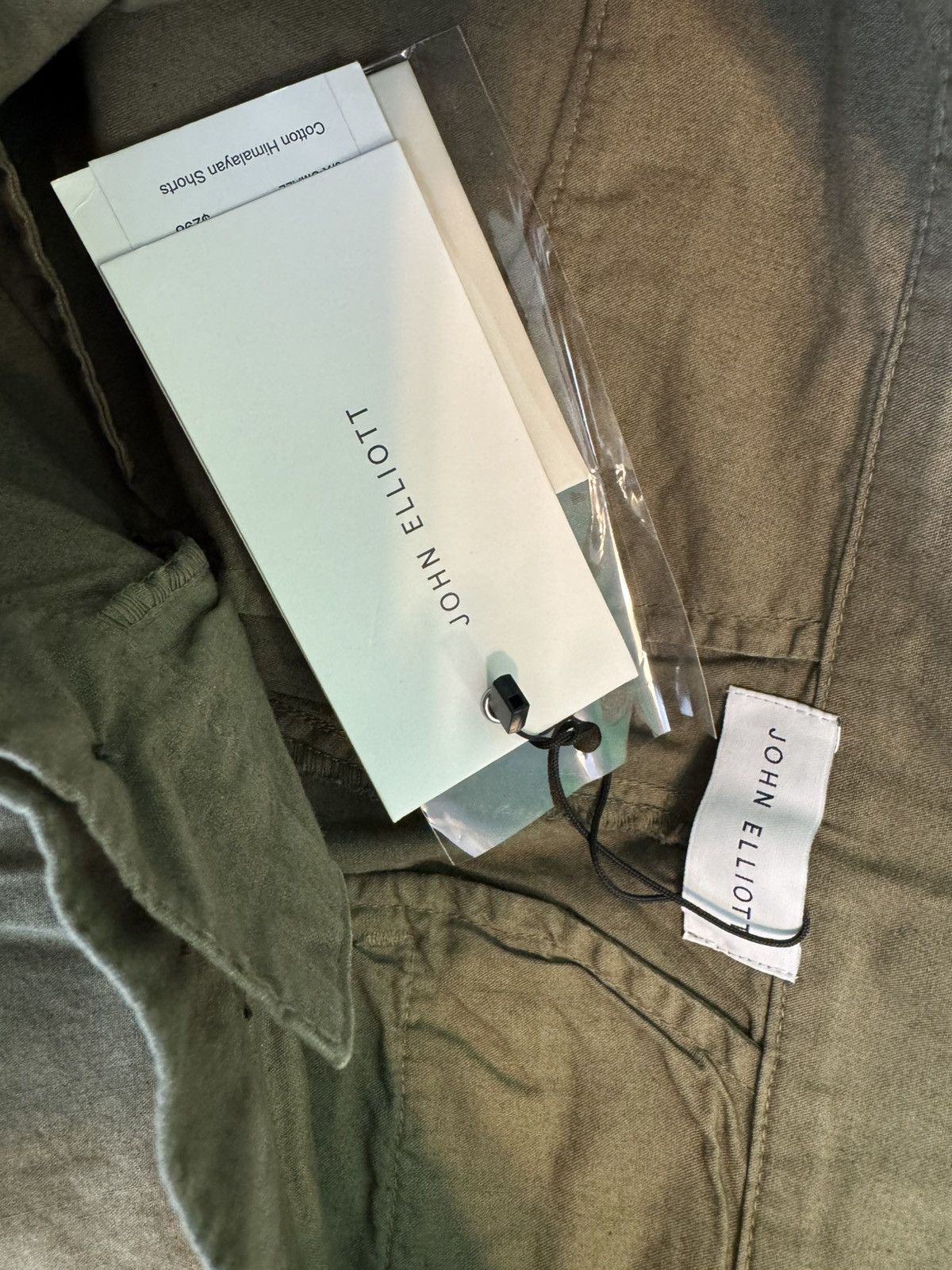 John Elliott COTTON HIMALAYAN SHORTS Size US 28 / EU 44 - 3 Thumbnail