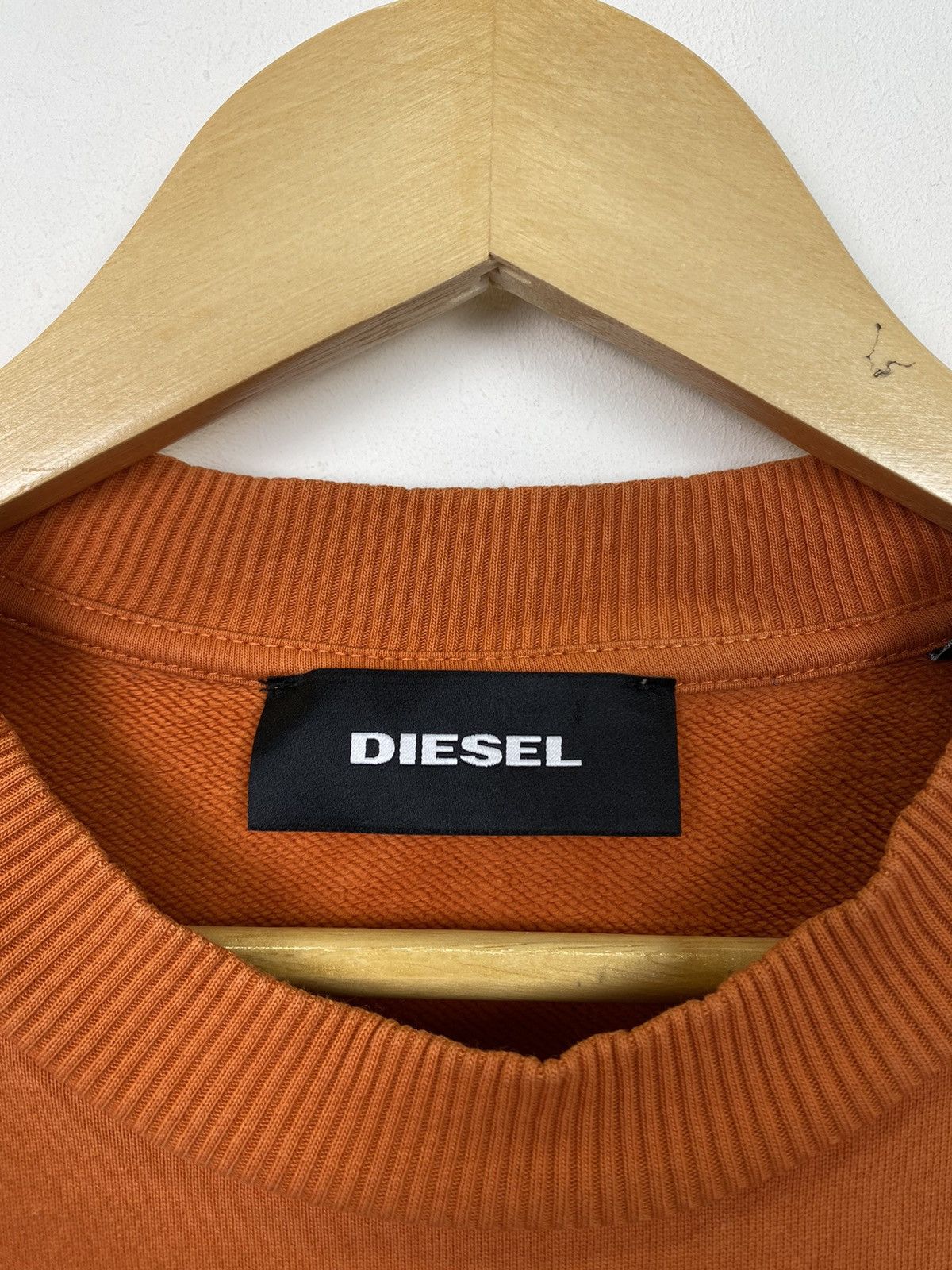 Diesel Vintage Y2K Diesel Sweatshirt Crewneck Big Embroidered logo Size US L / EU 52-54 / 3 - 3 Thumbnail