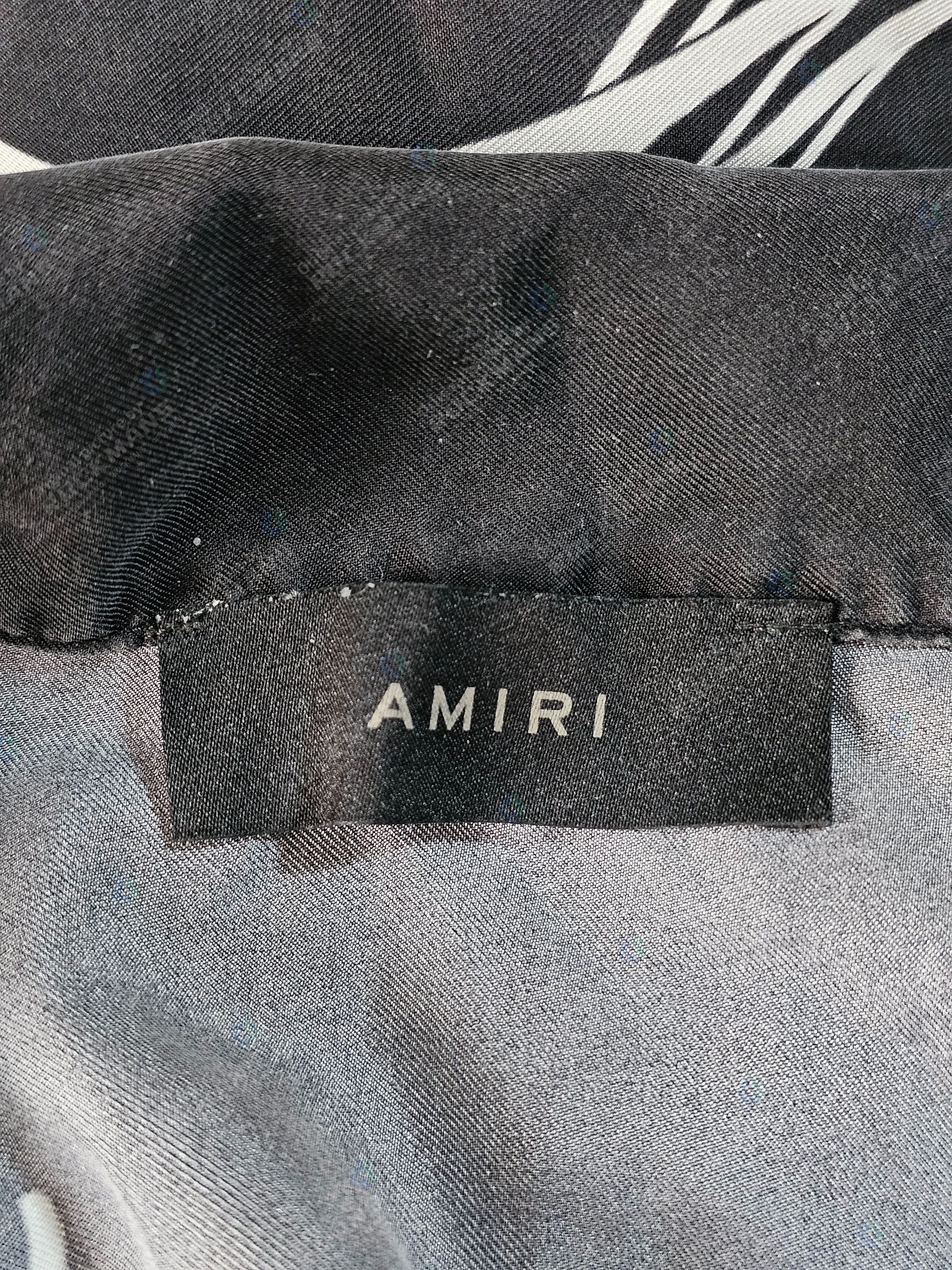 Amiri Amiri Floral Print Silk Oversize Shirt Size XL Size US XL / EU 56 / 4 - 4 Thumbnail