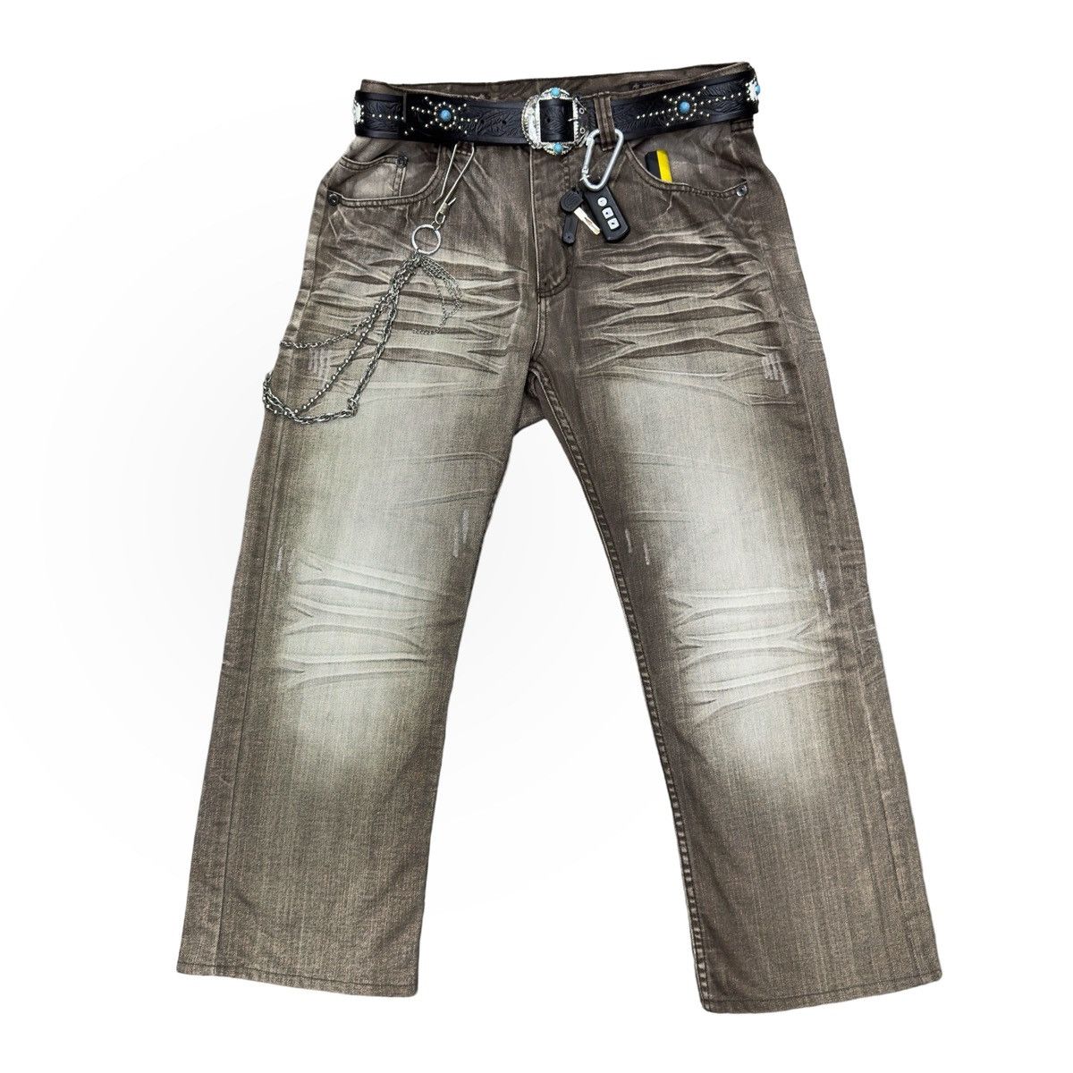 Al Wissam 2000s vintage y2k baggy Al Wissam Jeans Size US 38 / EU 54 - 9 Thumbnail