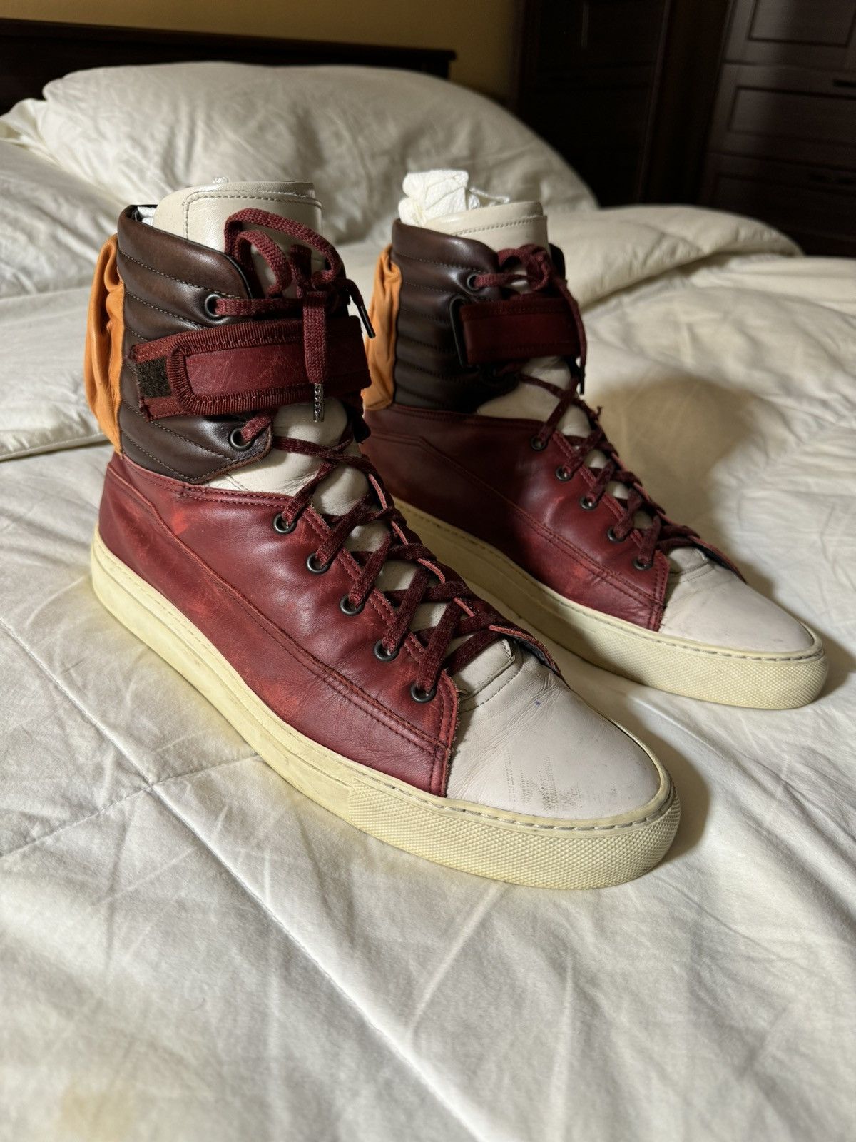 Raf Simons RARE Raf Simons *red* Astronaut Sneaker Size US 11 / EU 44 - 2 Thumbnail