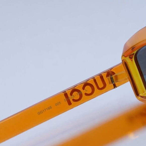 Gucci Gucci GG1719S 005 Sunglasses Orange - Lowest Price! Size ONE SIZE - 7 Thumbnail