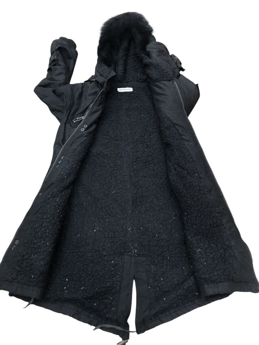 Le Grande Bleu (L.G.B.) JURIANOJURRIE RACCOON FUR BONDAGE GOTHIC PUNK PARKA JACKET Size US S / EU 44-46 / 1 - 8 Thumbnail