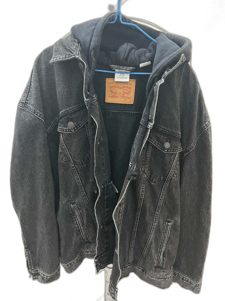 Vetements Vetements Levi's Denim Jacket with Hoodie-yf Size US XS / EU 42 / 0 - 1 Thumbnail