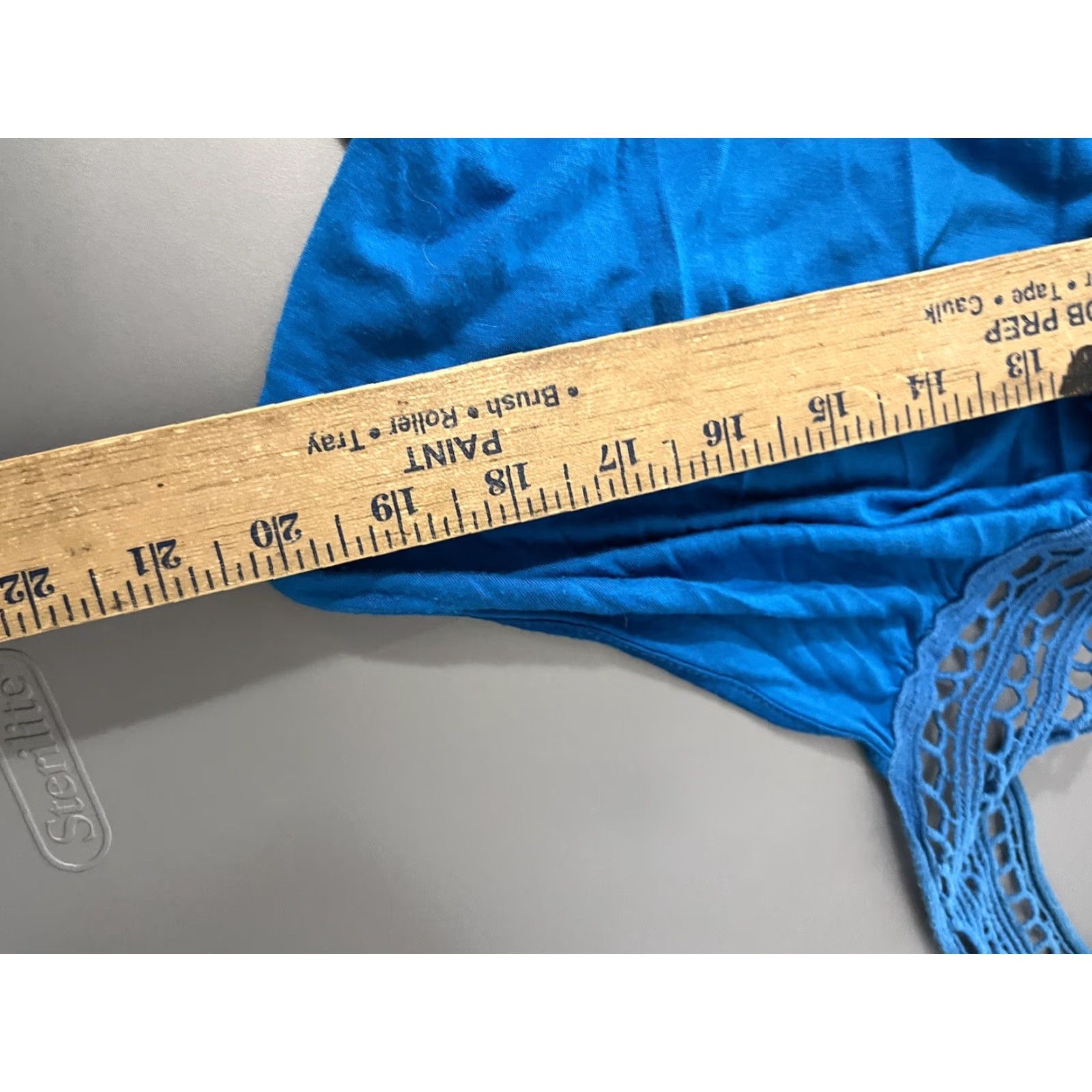 Express VINTAGE Express Women Tank Top Sleeveless Lightweight Blue Large Knot Back 90s Casual Size L / US 10 / IT 46 - 5 Thumbnail