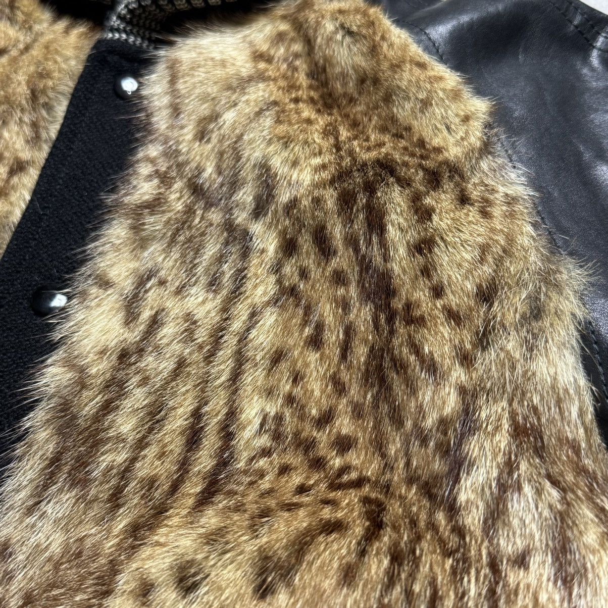 Saint Laurent Paris Saint Laurent Paris Leopard hair Leather jacket Size US L / EU 52-54 / 3 - 4 Thumbnail