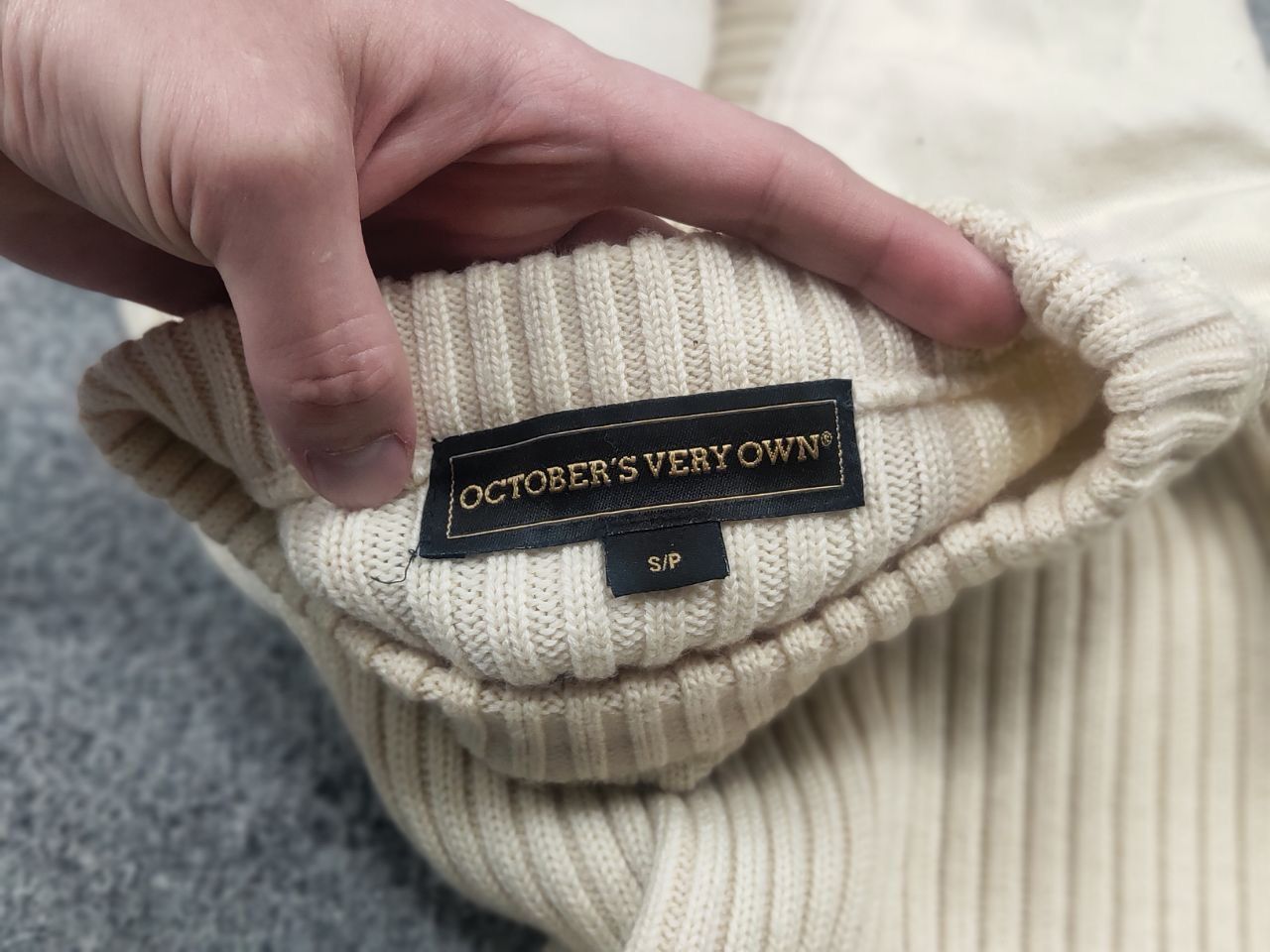 October's Very Own October's very own Drake OVO ribbed sweater Military Style Size US S / EU 44-46 / 1 - 15 Thumbnail