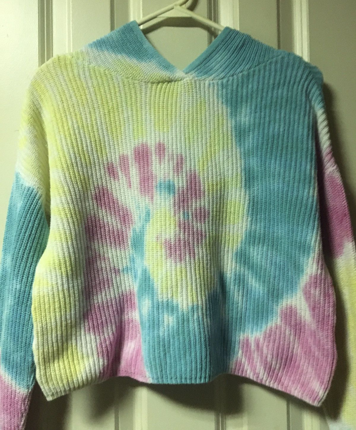 Other Women’s Sweater Hoodie Made With Love Size Medium Tie Dye Size M / US 6-8 / IT 42-44 - 2 Thumbnail