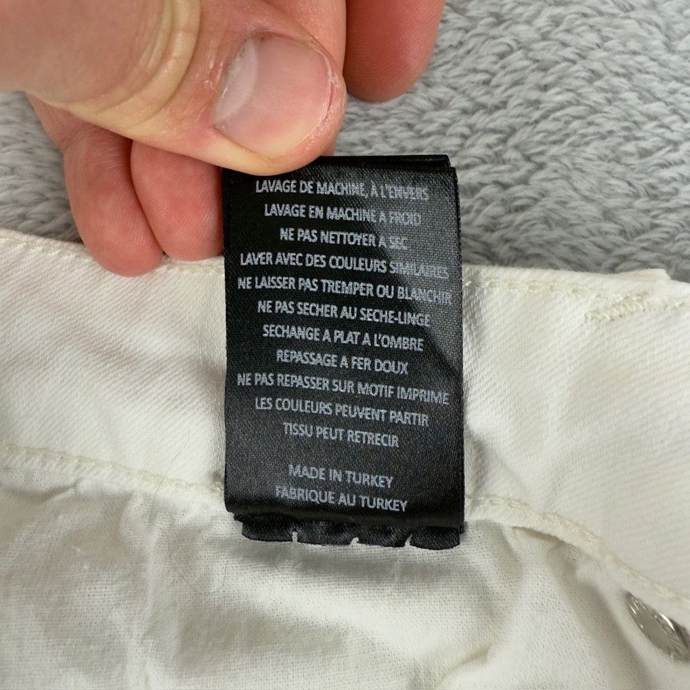Kollar Clothing Kollar White Denim Bottom Whitr Jeans Men's Size 32 US Size 32" / US 10 / IT 46 - 7 Thumbnail