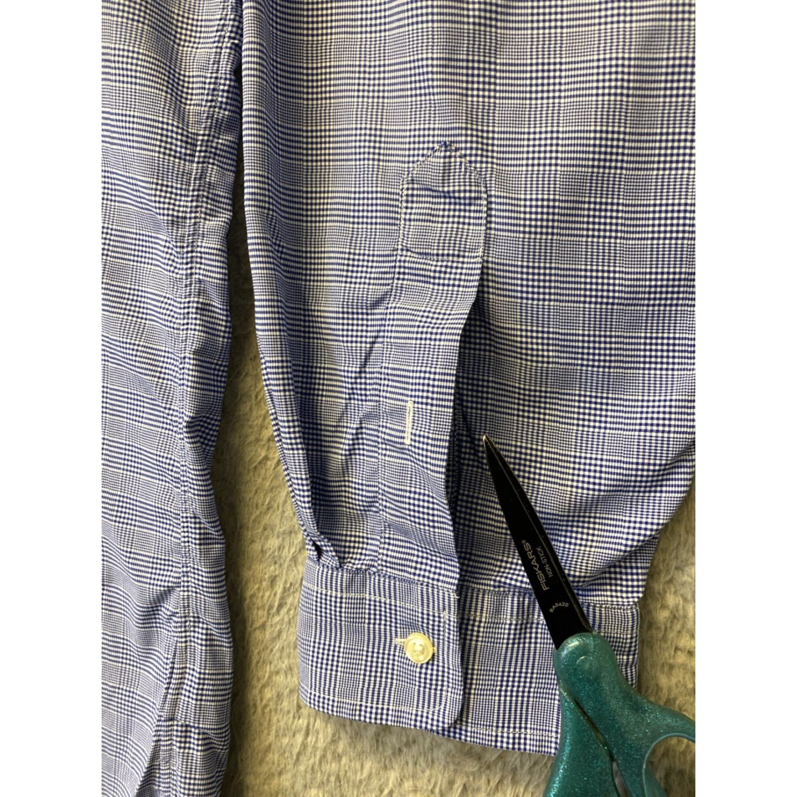 Ralph Lauren RALPH LAUREN Button-Down Shirt Mens XXL Blue Plaid Long Sleeve Classic Polo Pony Accent Size US XXL / EU 58 / 5 - 5 Thumbnail
