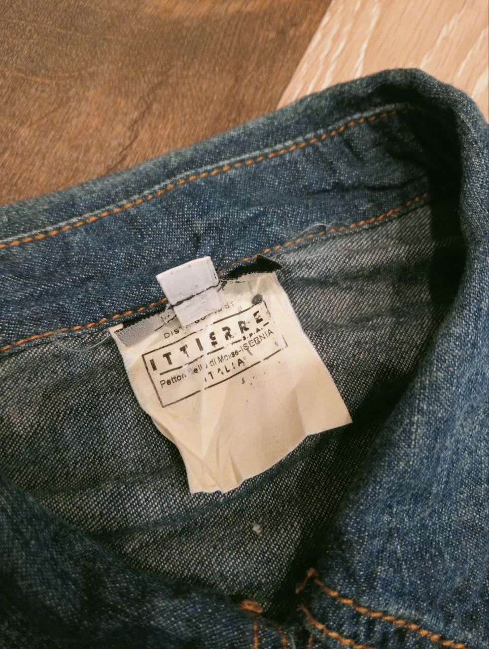 Dolce & Gabbana DOLCE & GABBANA BIG LOGO DENIM SHIRT Size US M / EU 48-50 / 2 - 7 Thumbnail