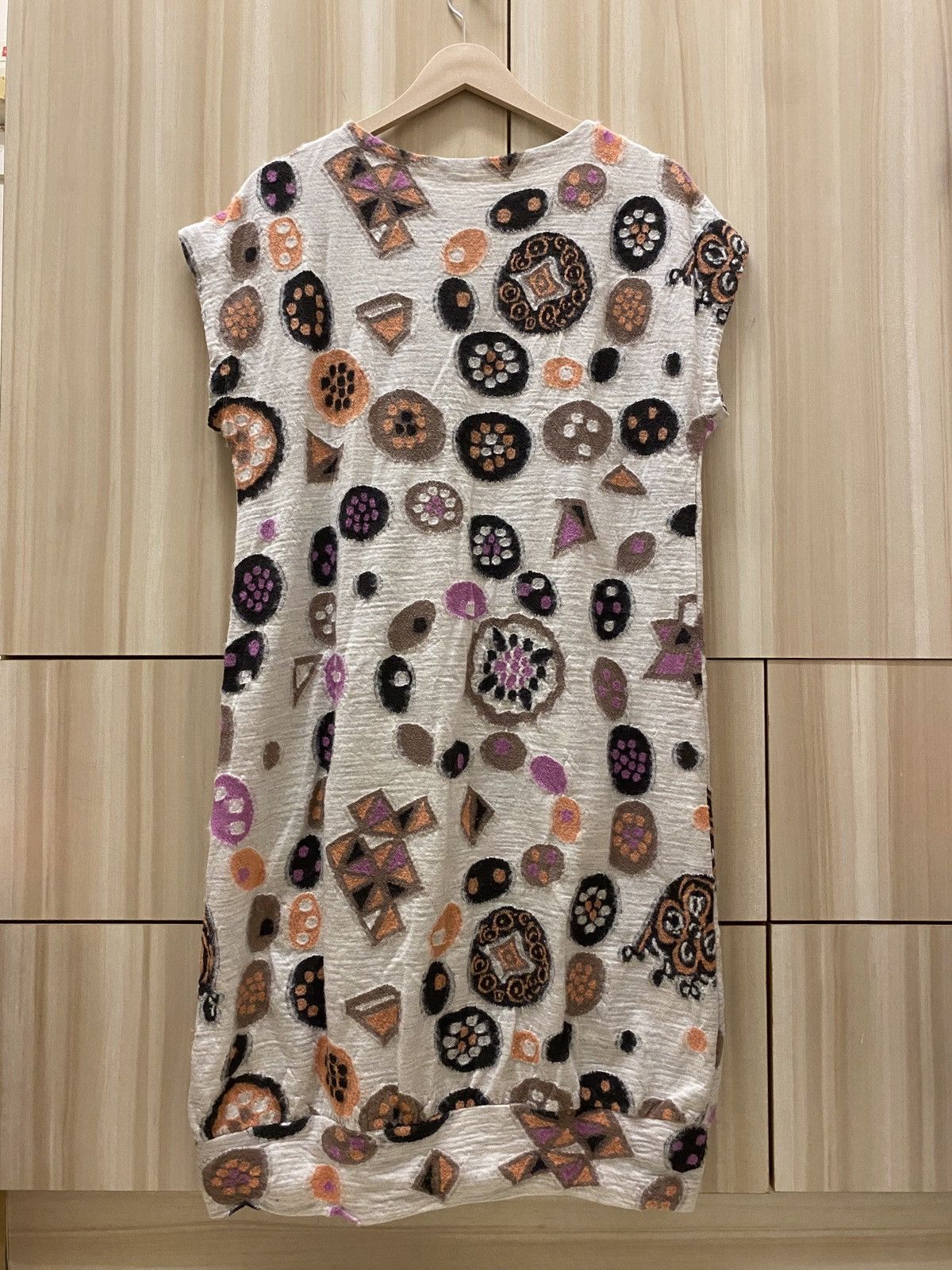 Issey Miyake Issey Miyake HeaRT HaaT Wool Dress Size M / US 6-8 / IT 42-44 - 4 Thumbnail