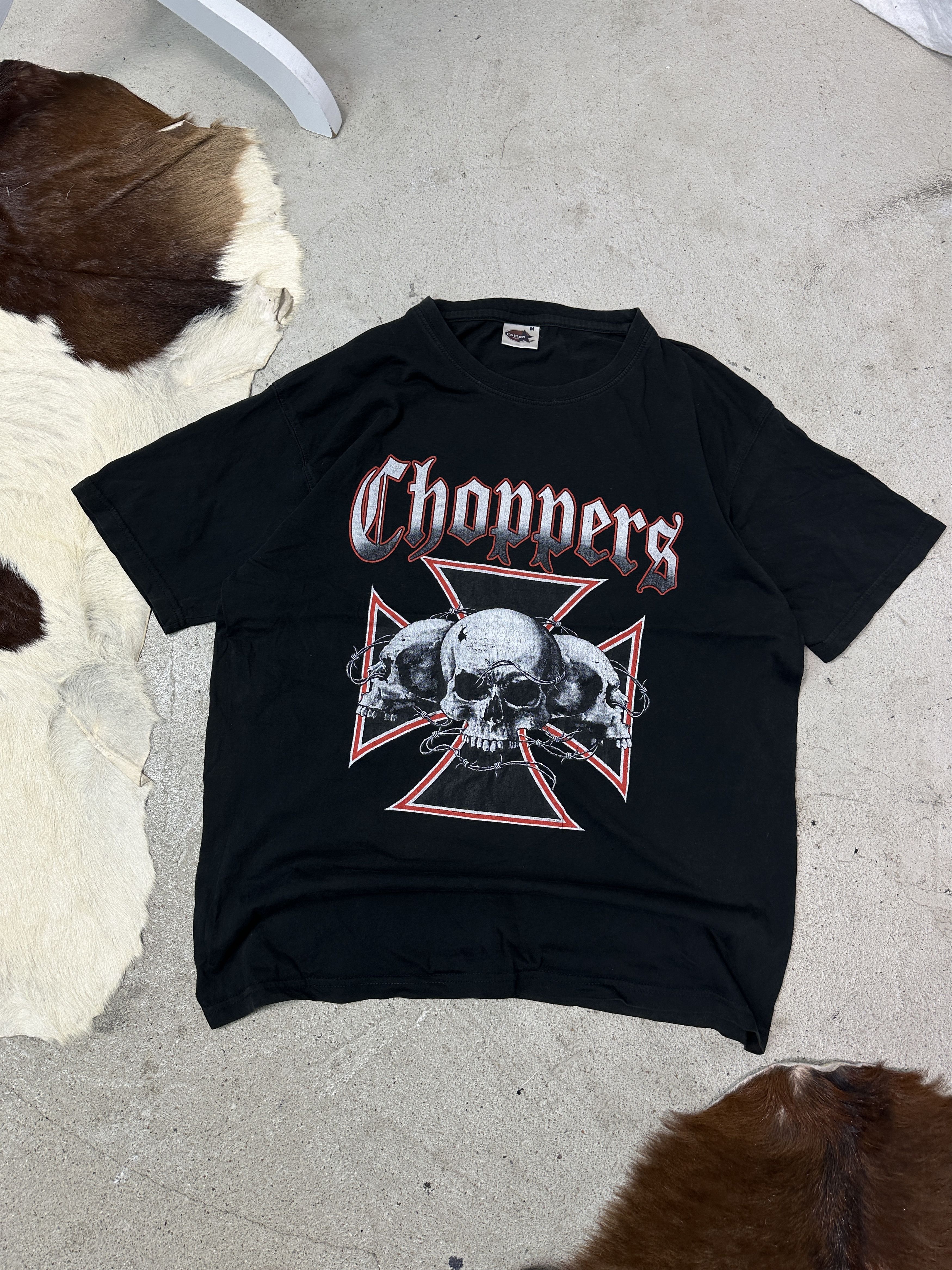 Vintage Vintage Streetwear West Side Choppers T-shirt Y2K Size US M / EU 48-50 / 2 - 1 Thumbnail