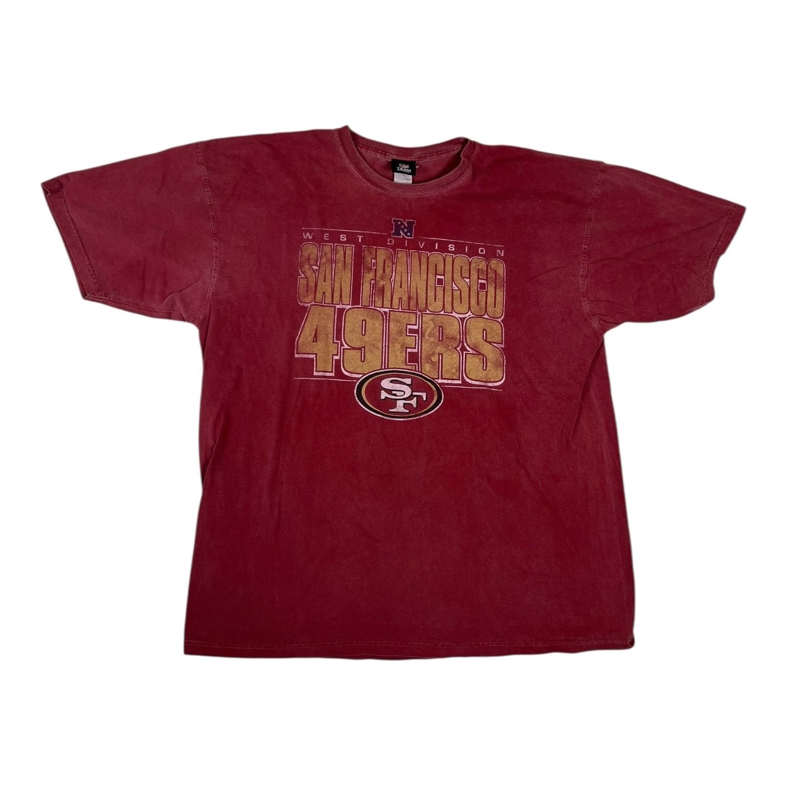 NFL Vintage San Francisco 49ers T-Shirt Size 2XL Red Retro NFL F Size US XXL / EU 58 / 5 - 1 Thumbnail