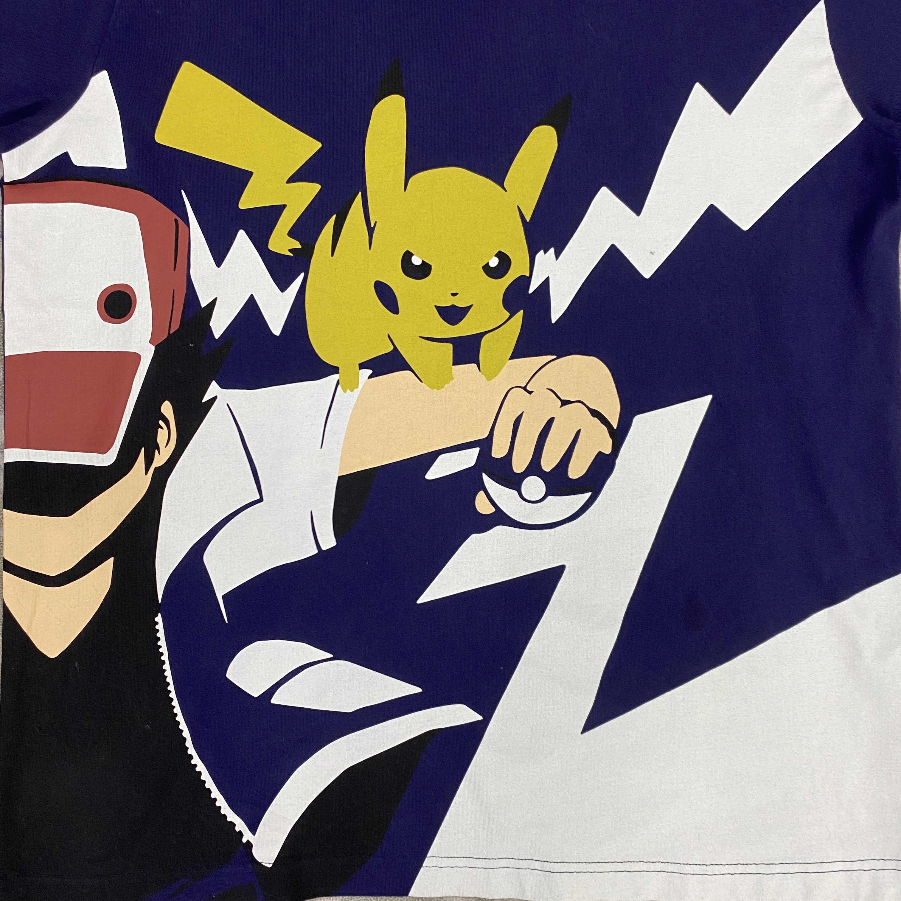 Japanese Brand Uniqlo Pokemon Ash and Pikachu Shirt-I087 Size US L / EU 52-54 / 3 - 3 Thumbnail
