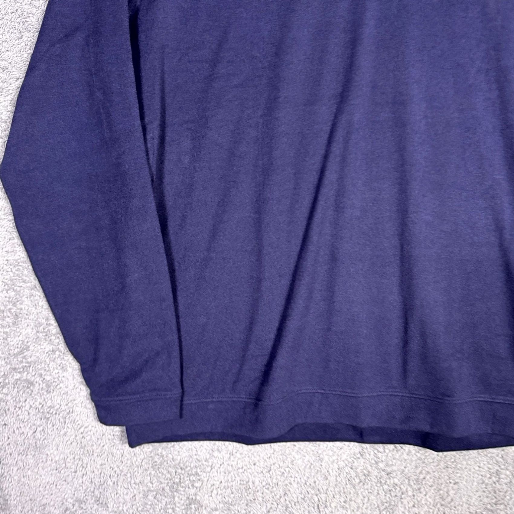 Peter Millar Peter Millar Mens XL Sweater Pullover 1/4 Zip Mock Neck ArdentAir Performance Blue Logo Zipper USA Golf Outdoors Vintage Nets? Size US XL / EU 56 / 4 - 2 Thumbnail