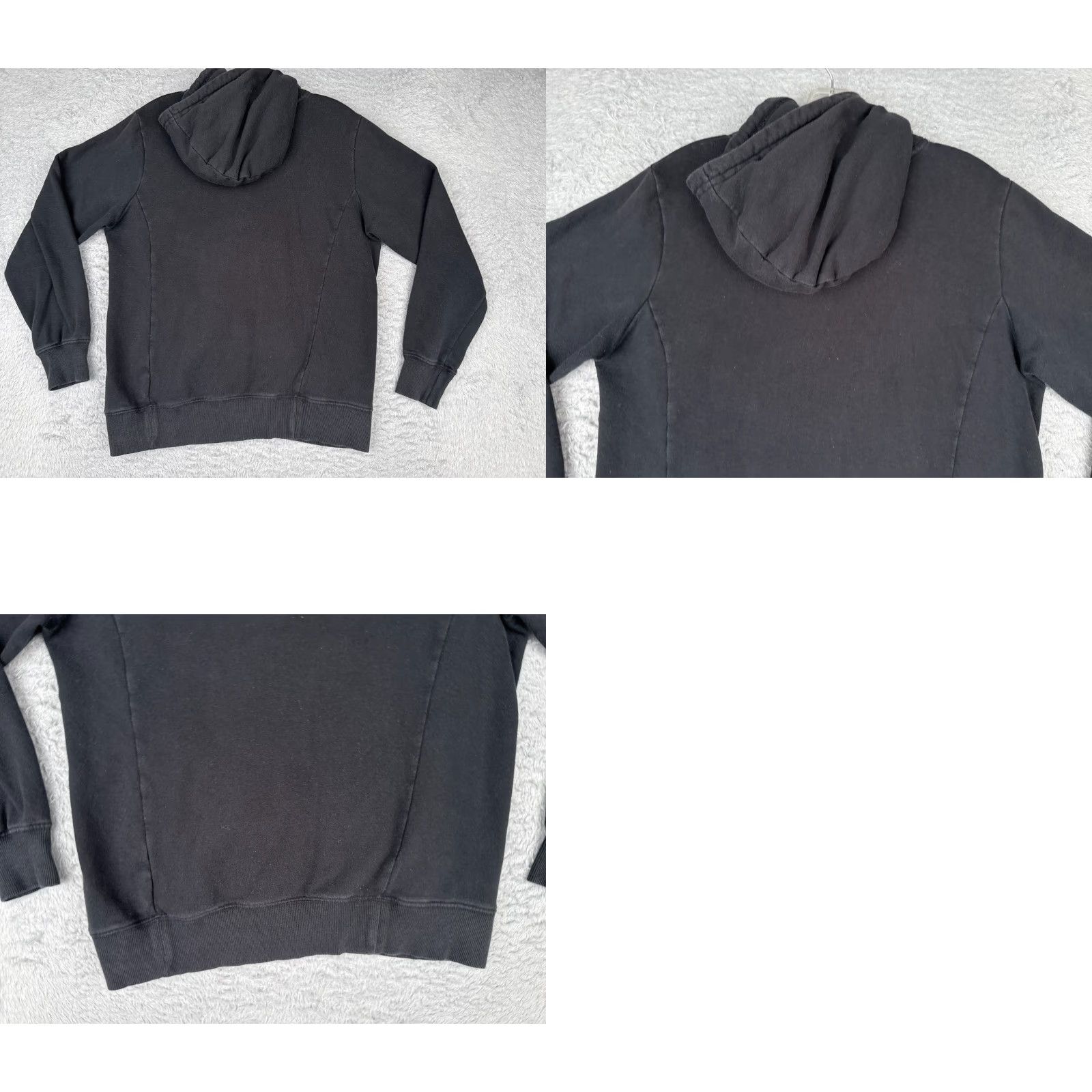 The North Face The North Face Hoodie Women S Black Pullover Pockets Cotton Blend Logo Crew Neck Sweatshirt Activewear Size S / US 4 / IT 40 - 9 Thumbnail