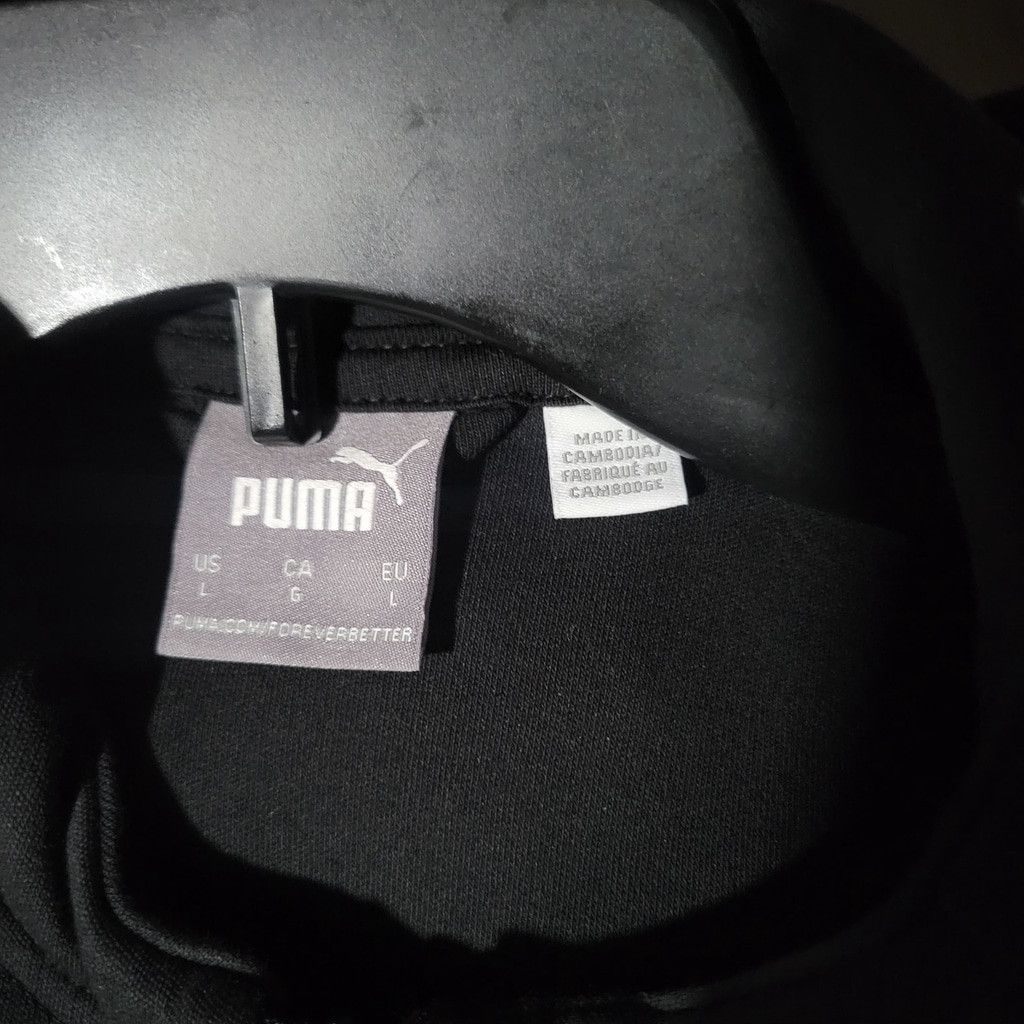 Puma PUMA Evostripe Black Full-Zip Long-Sleeves Hoodie Zip Pocket Size US L / EU 52-54 / 3 - 10 Thumbnail