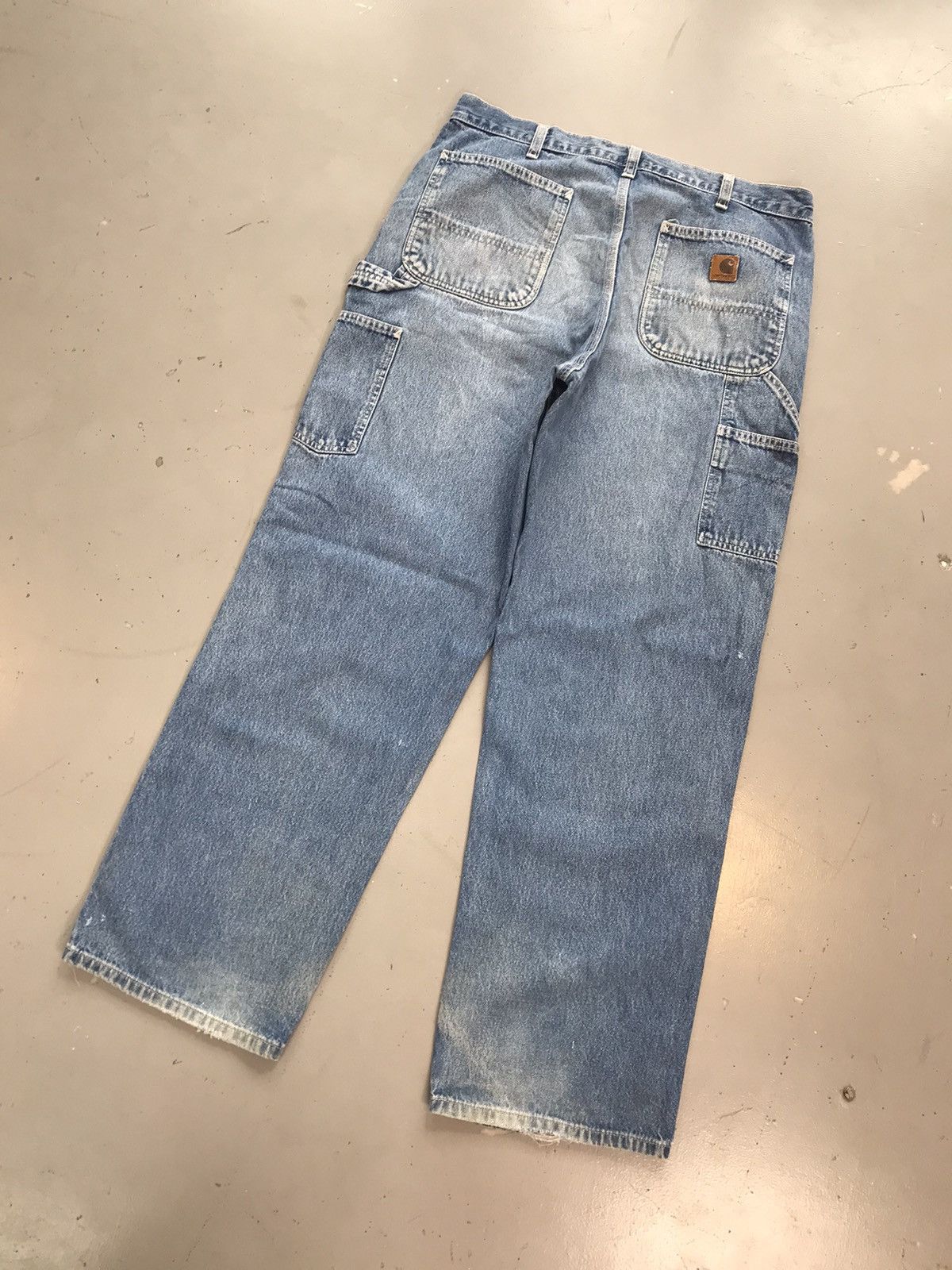 Carhartt × Vintage Vintage Carhartt carpenter straight fit denim Size US 36 / EU 52 - 6 Thumbnail