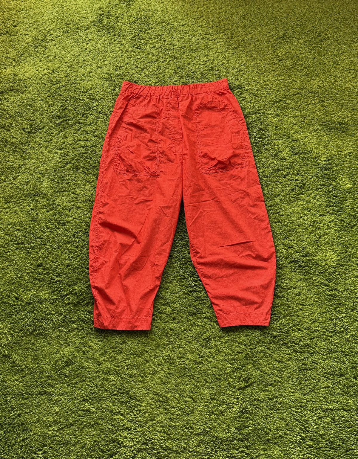Oska avant garde wide leg samurai baggy pants