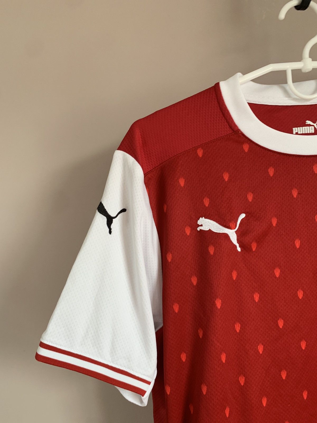 Puma Austria 2020 Home Football Shirt Puma Soccer Jersey Size M Size US M / EU 48-50 / 2 - 3 Thumbnail
