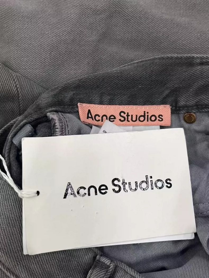 Acne Studios Acne Studios Heavy-duty cleanfit washed loose low-waisted Size US 28 / EU 44 - 4 Thumbnail