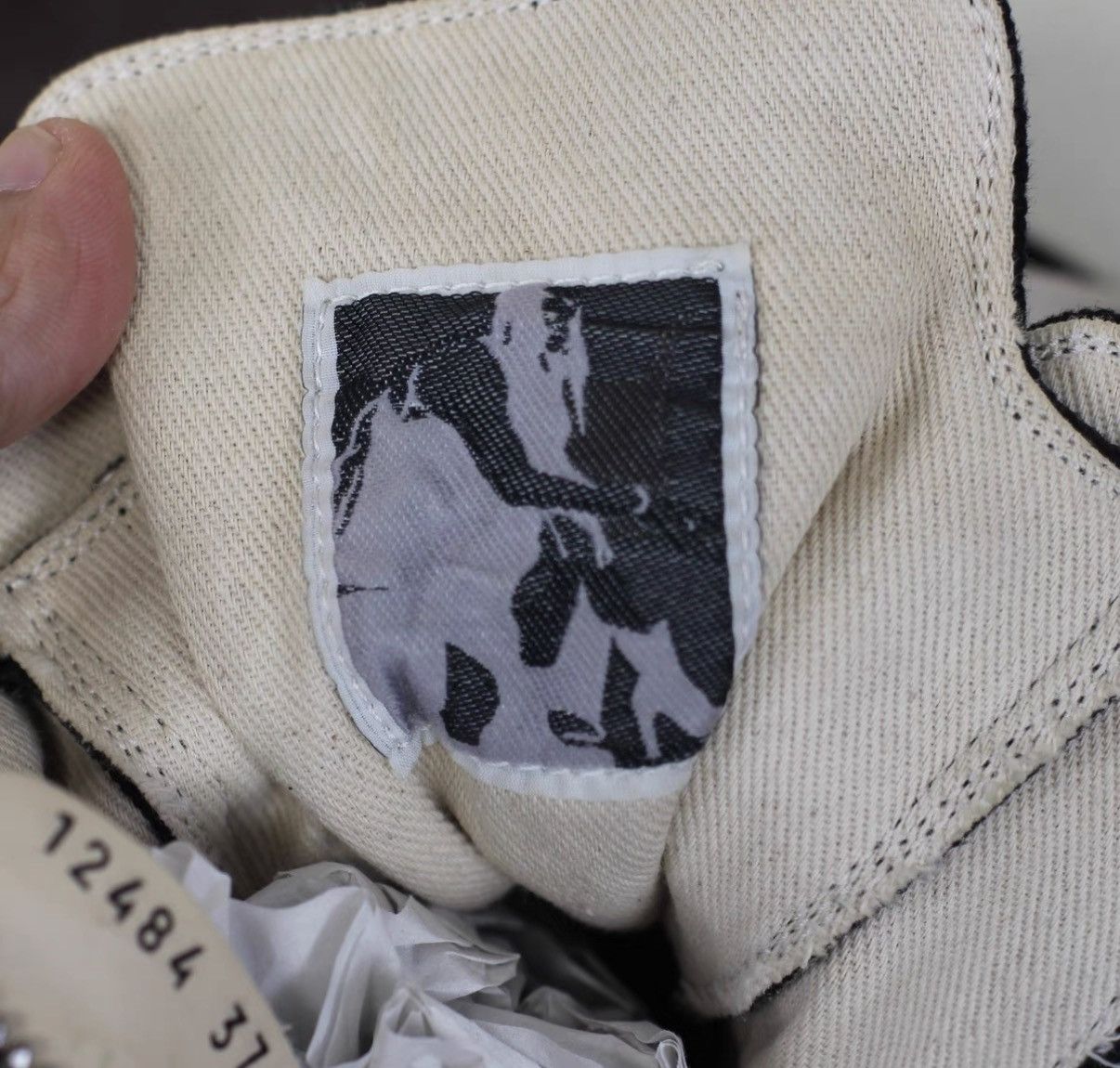 Rick Owens Rick Owens High-Top Canvas Bubble Converse-Inspired Sneakers Size US 7 / IT 37 - 9 Thumbnail