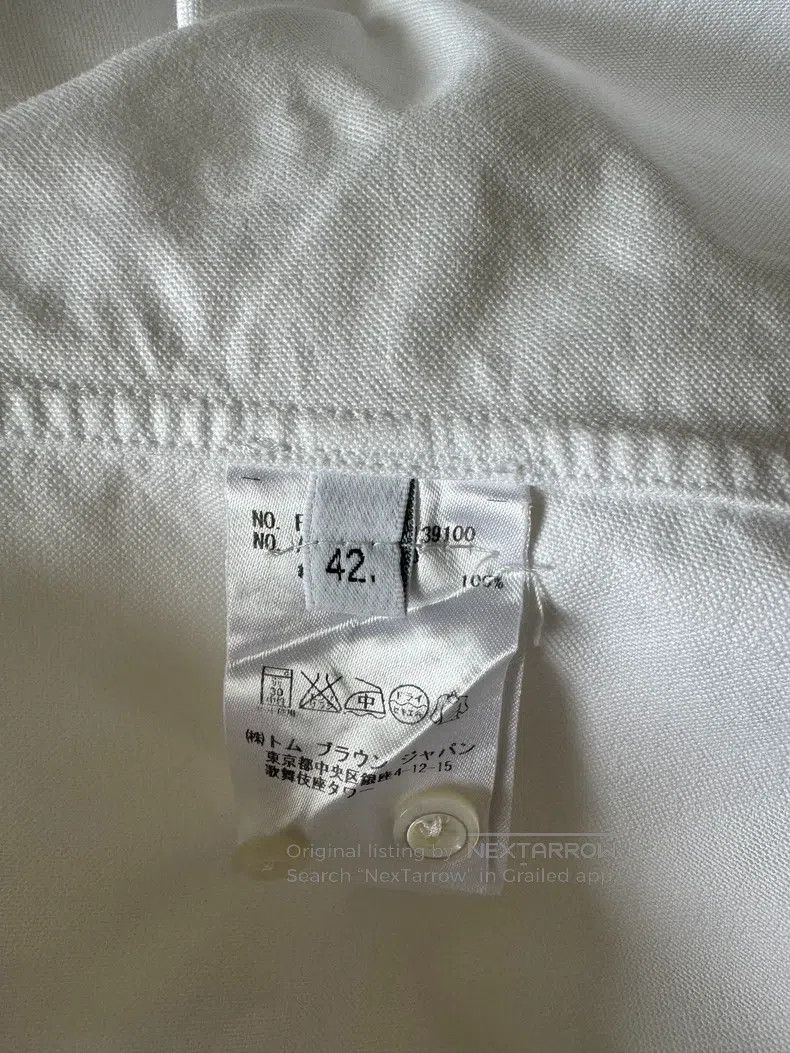 Thom Browne Thom Browne Long Sleeve Shirt Size US XS / EU 42 / 0 - 4 Thumbnail