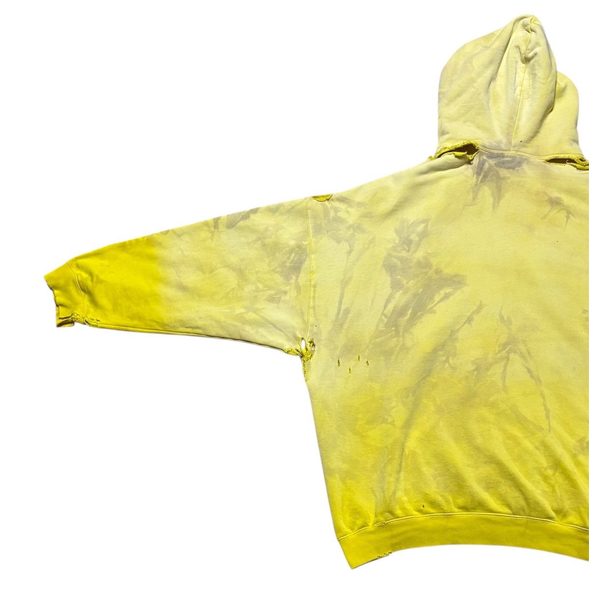 Balenciaga FALL 21 BALENCIAGA DESTROYED HOODIE 1 OF 1 MUD FADE CUSTOM Size US S / EU 44-46 / 1 - 8 Thumbnail