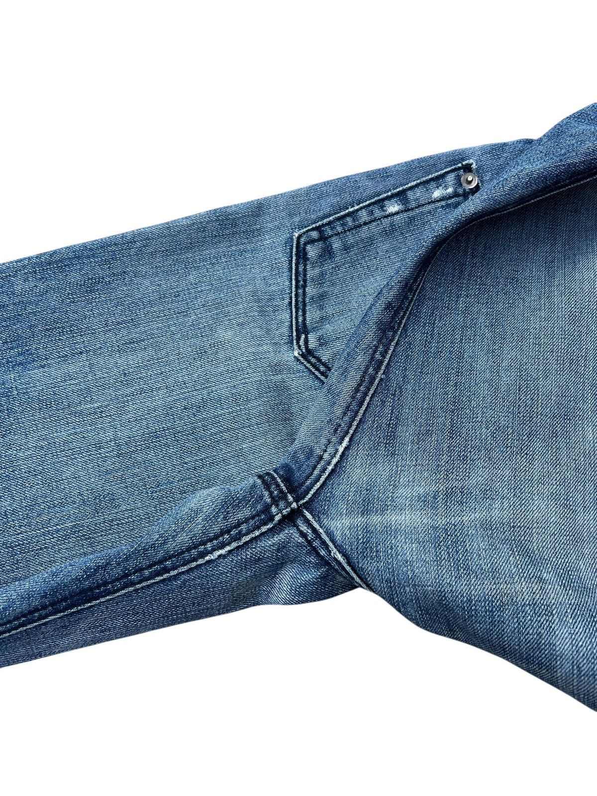 Ksubi Ksubi Dee Dee Vintage Indigo Distress Denim Jeans L 35.5 Size US 30 / EU 46 - 21 Thumbnail